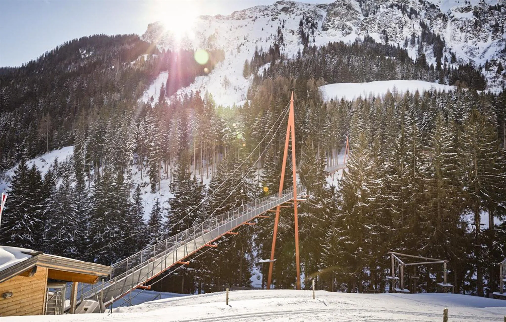 Nearby landmark in Hotel Glemmtalerhof