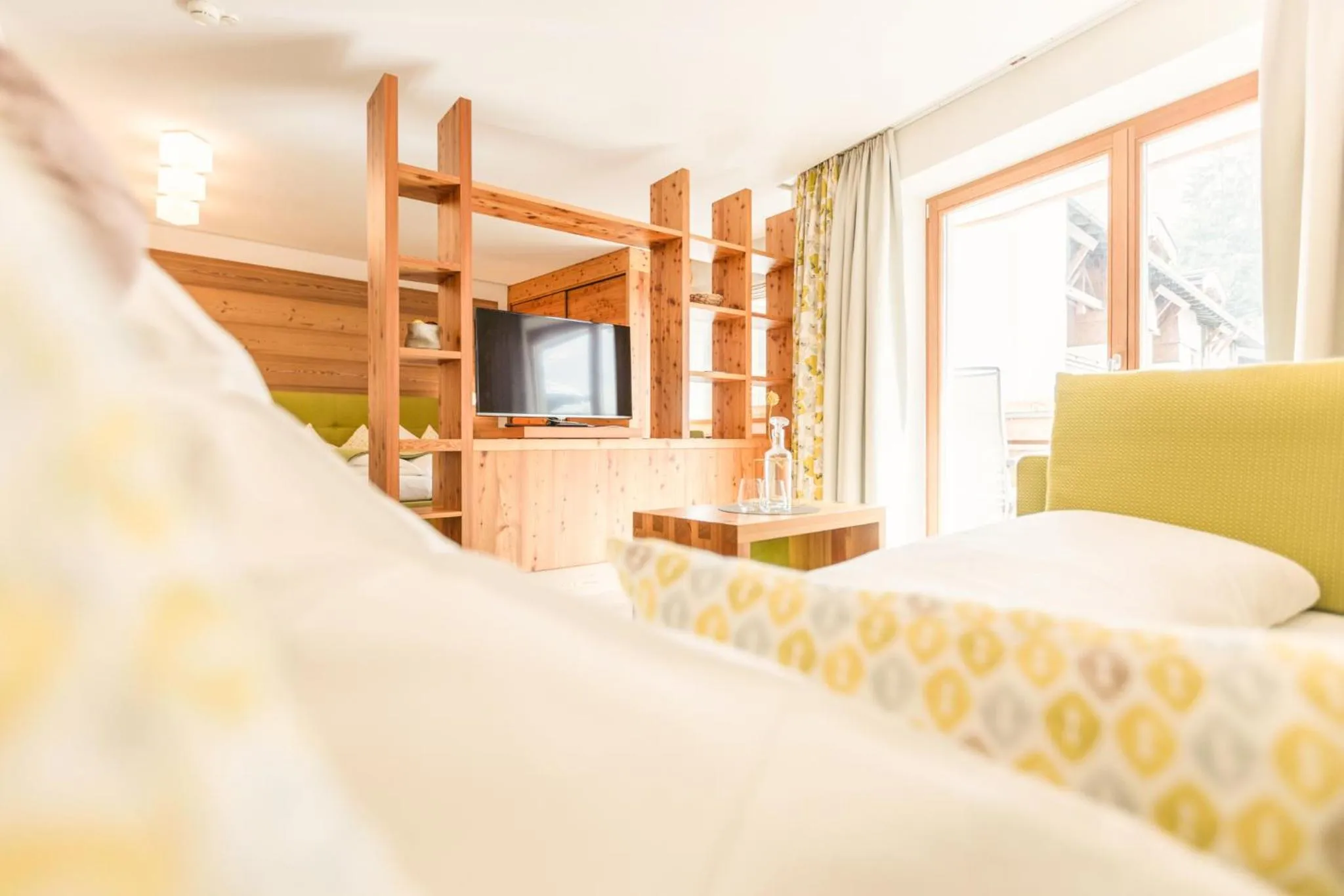 Bed in Hotel Glemmtalerhof