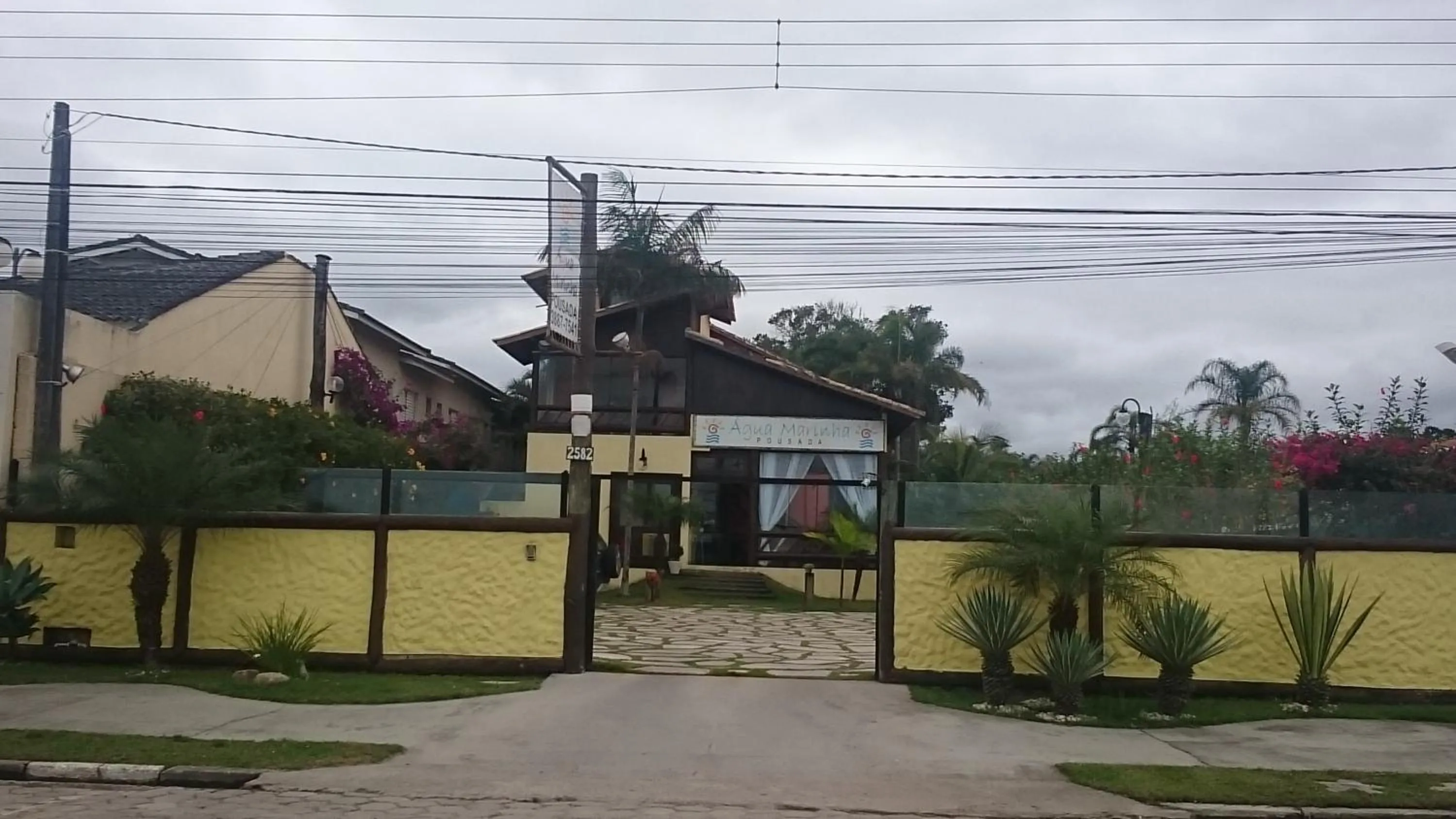 Property building in Pousada Água Marinha
