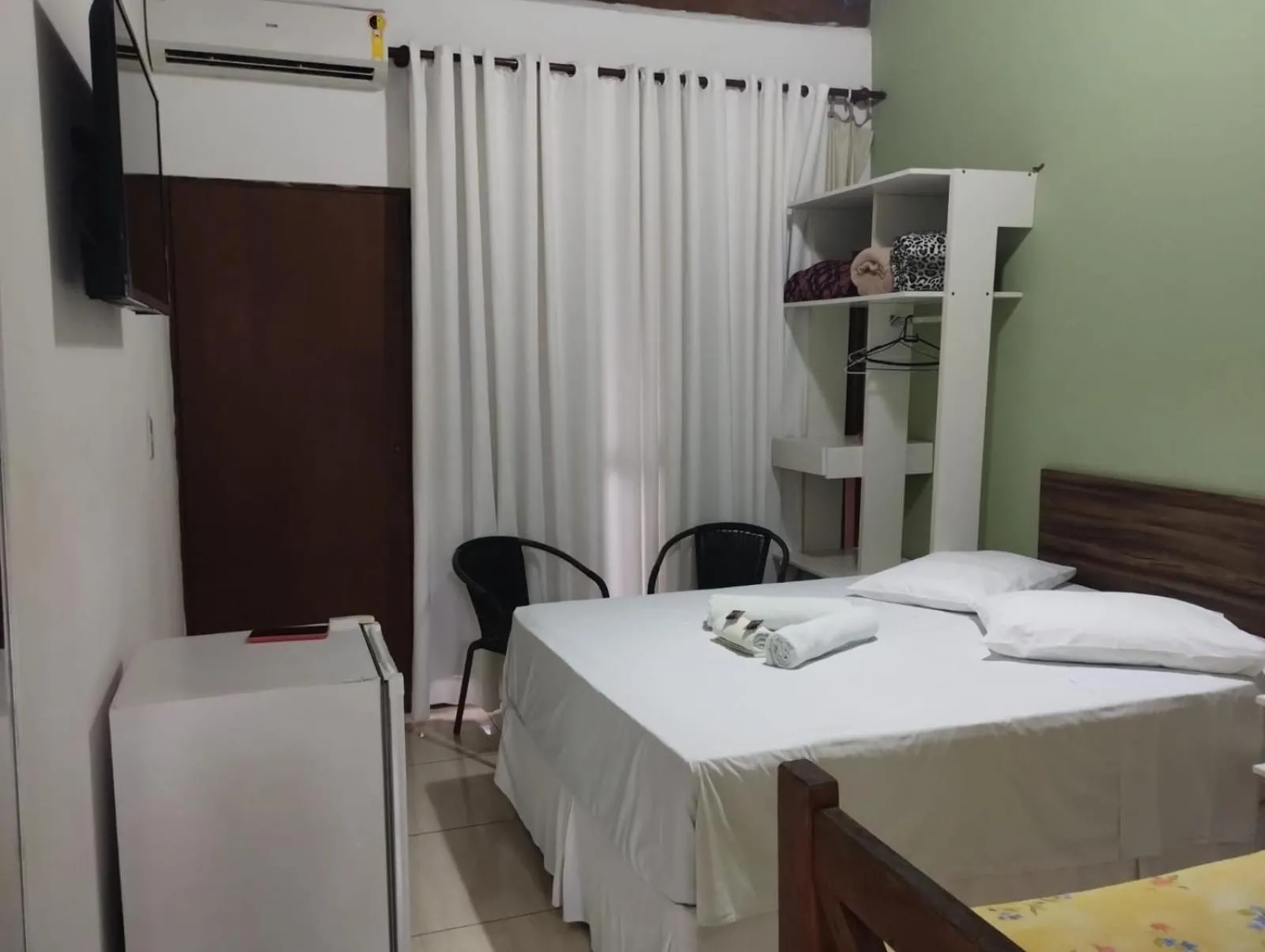 Bed in Pousada Água Marinha