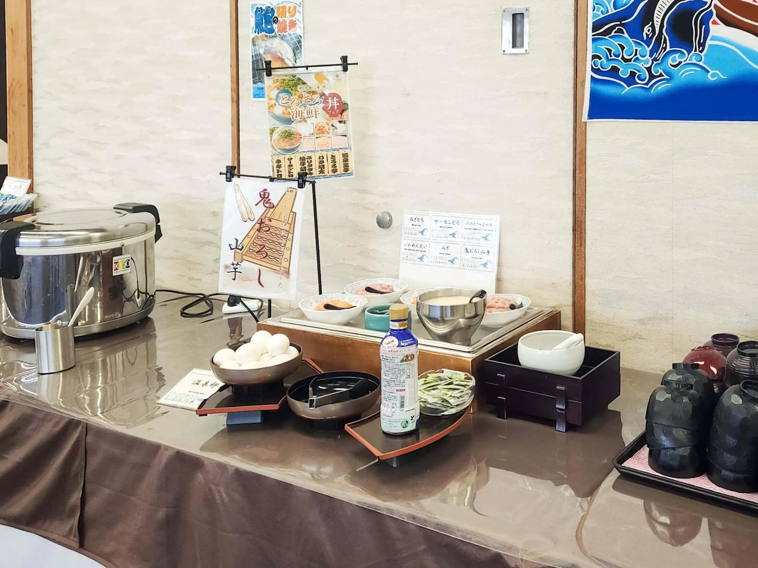 Buffet breakfast in Hotel Cetus Royal