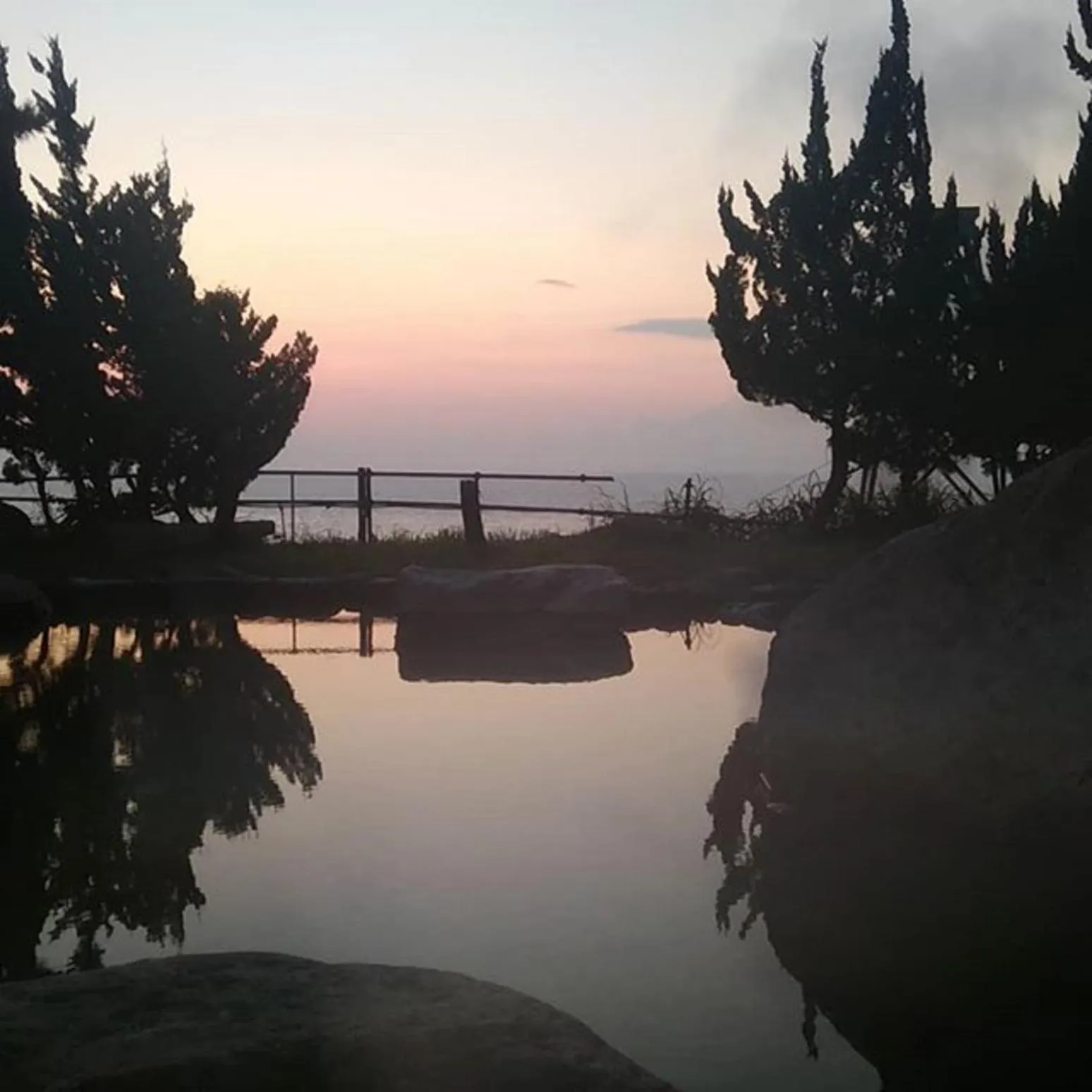 Sunset in Hotel Cetus Royal