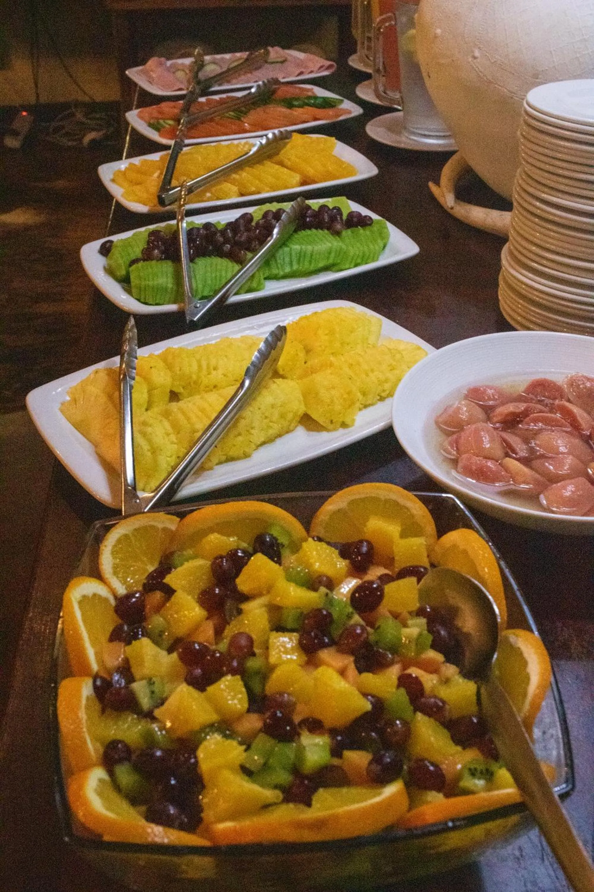 Breakfast in Emdoneni Lodge with Zululand Cat Conservation Project