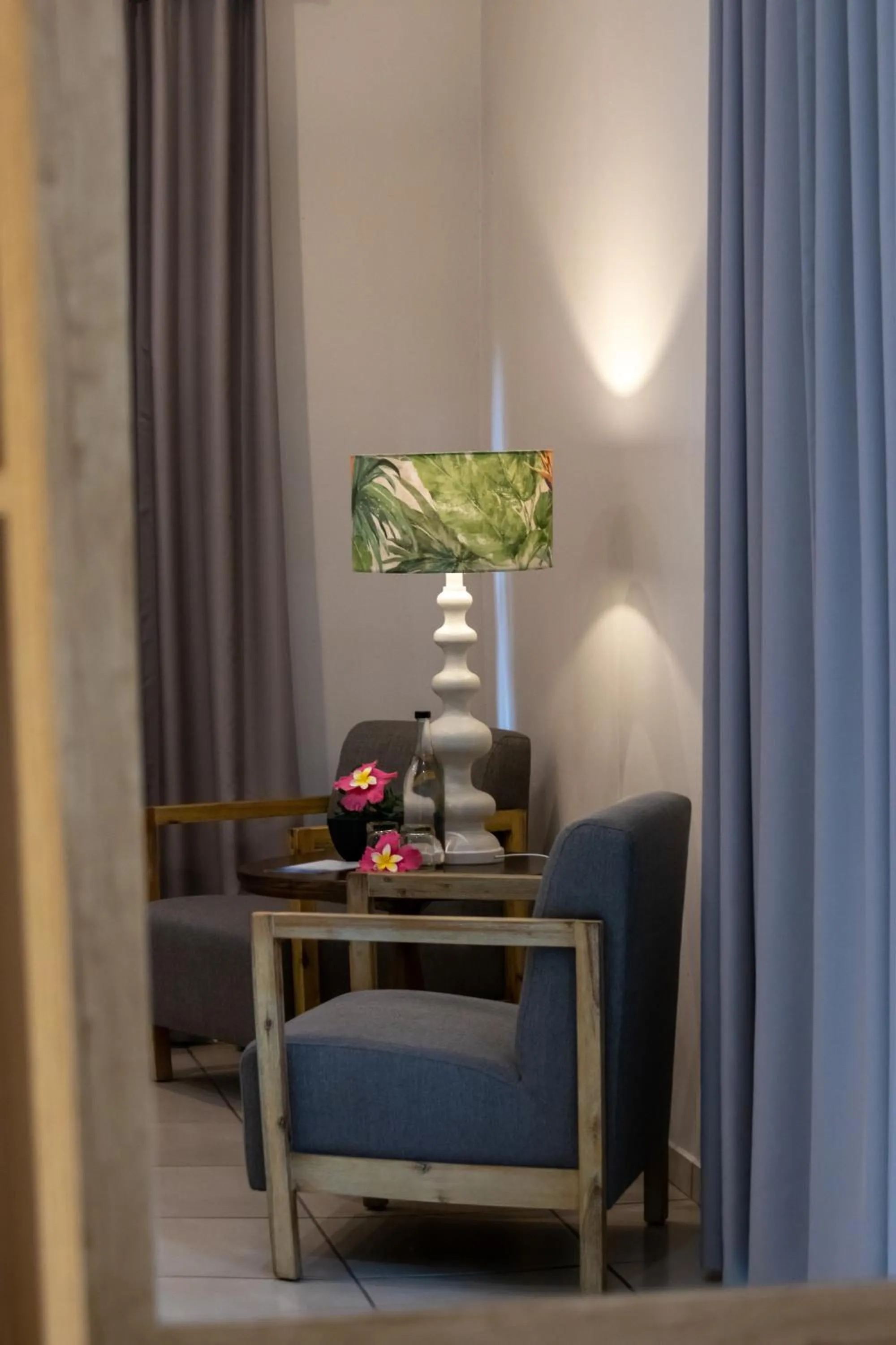 Decorative detail in Emdoneni Lodge with Zululand Cat Conservation Project