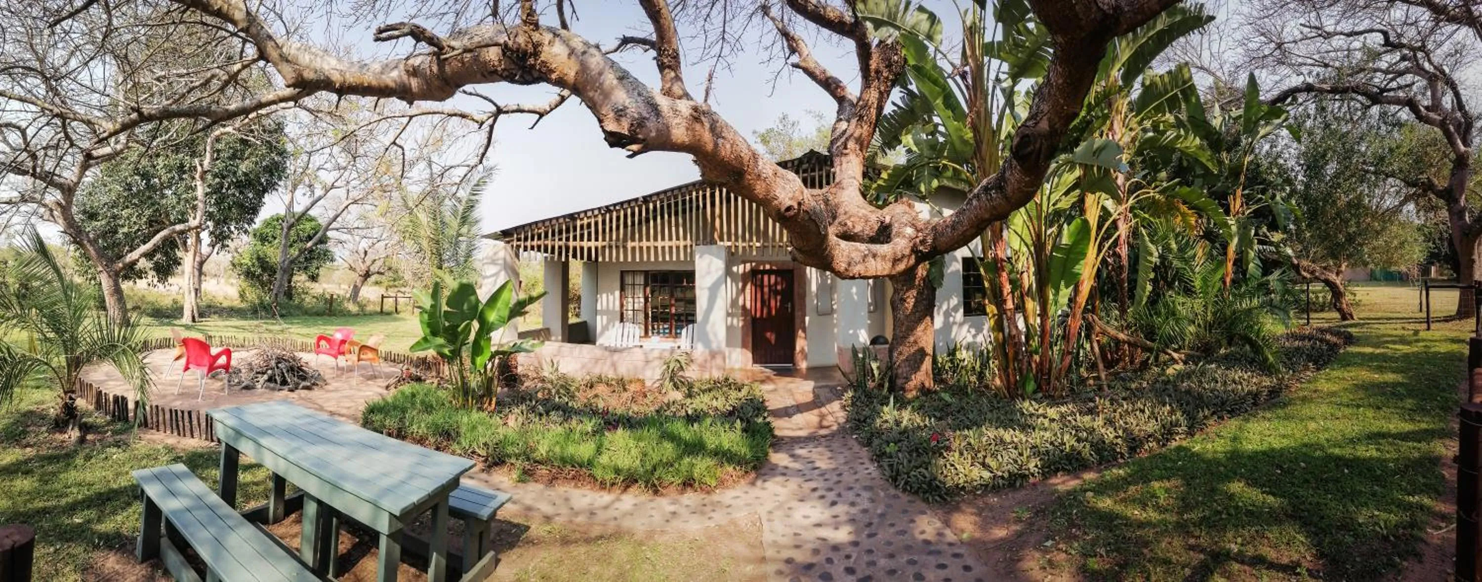 Property building in Emdoneni Lodge with Zululand Cat Conservation Project