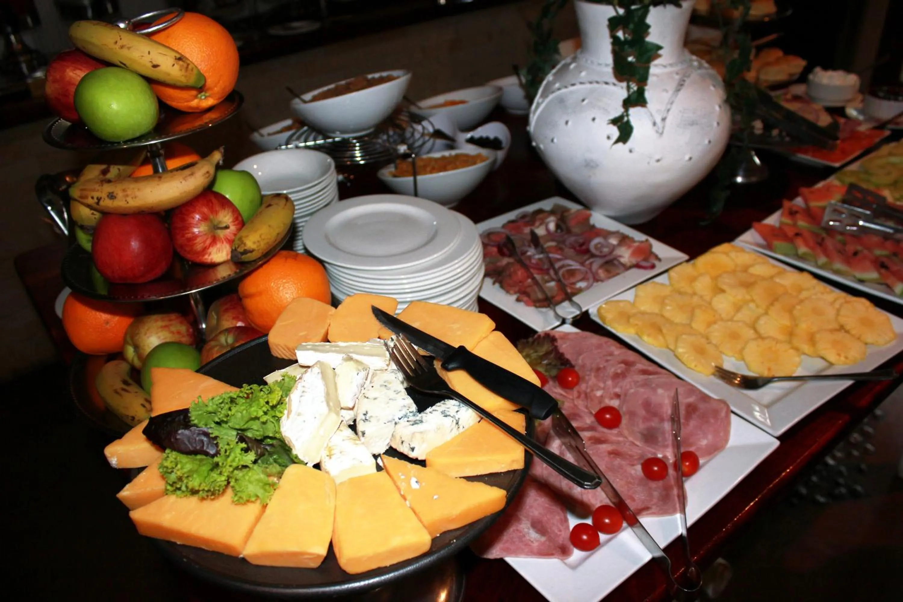 Food in Emdoneni Lodge with Zululand Cat Conservation Project