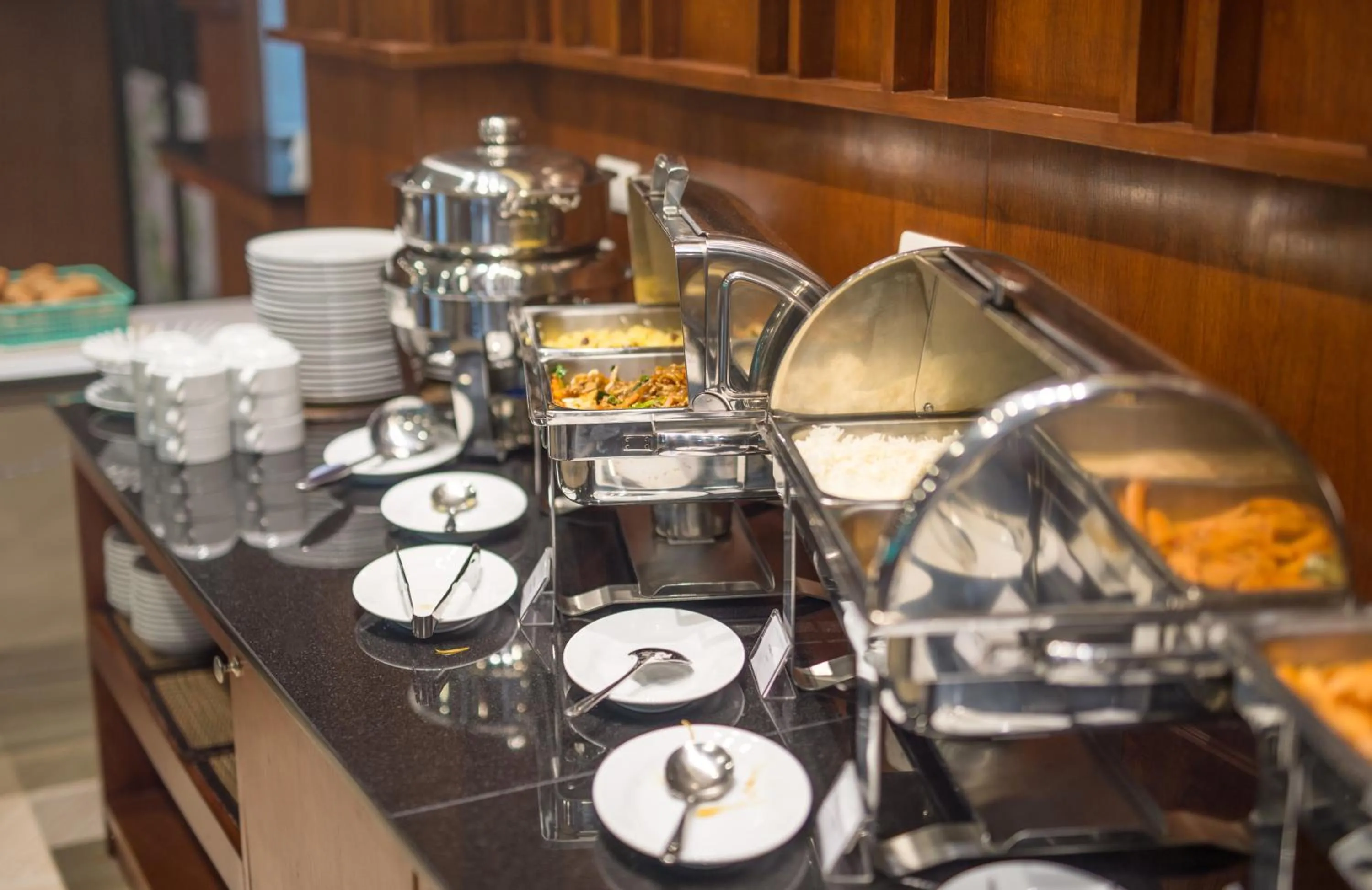 Breakfast in Andaman Breeze Resort