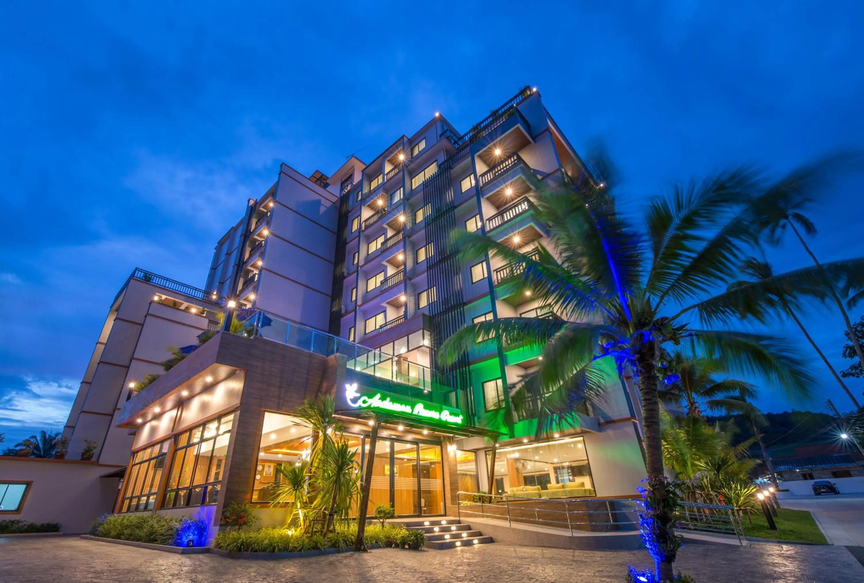 Property building in Andaman Breeze Resort