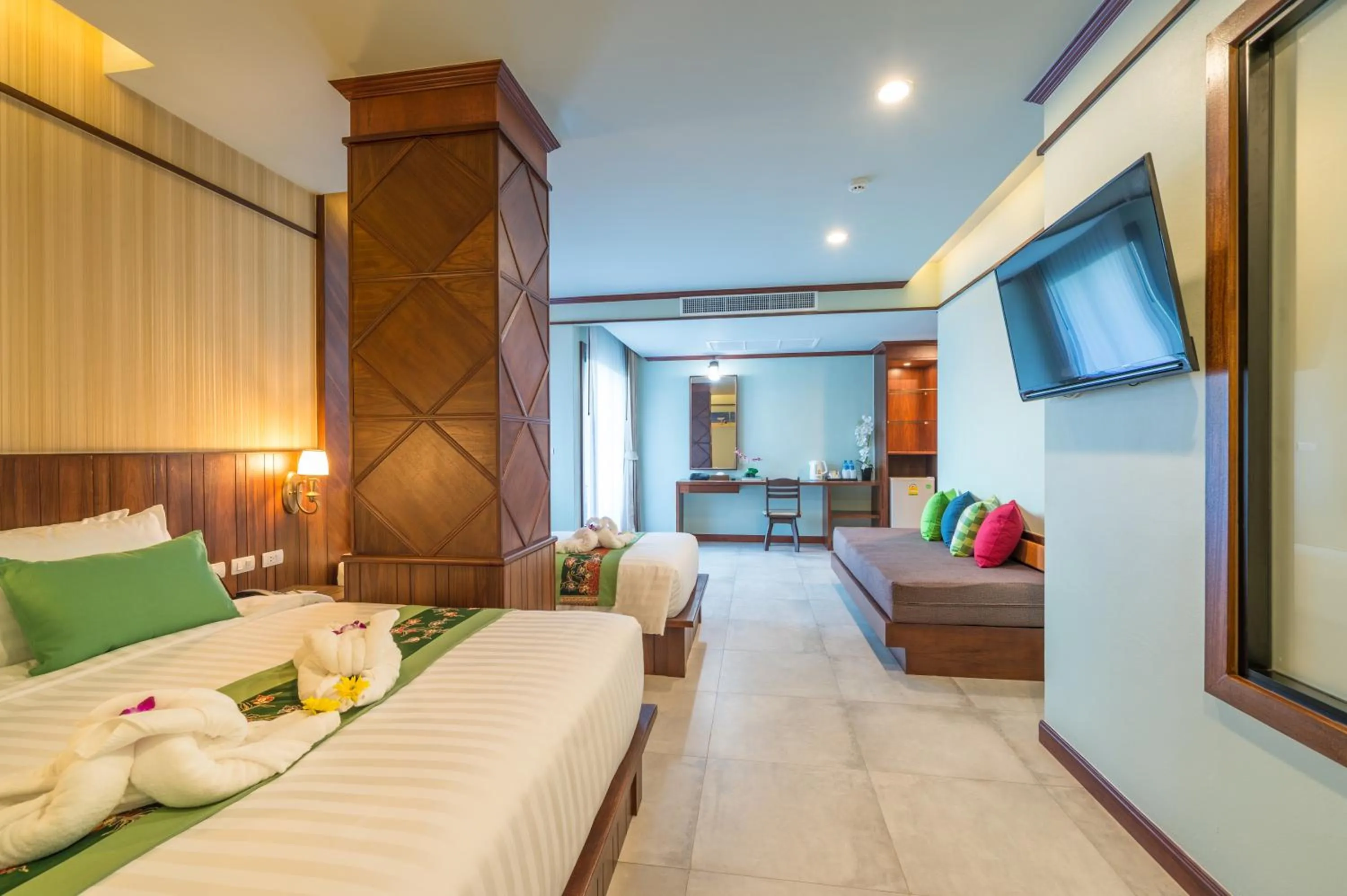 Photo of the whole room, Bed in Andaman Breeze Resort