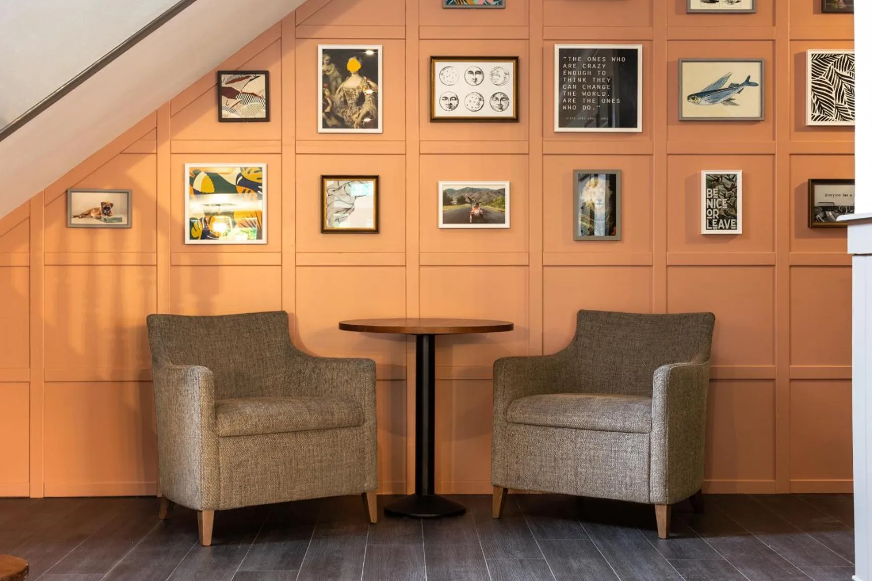 Decorative detail in Almondsbury Interchange Hotel