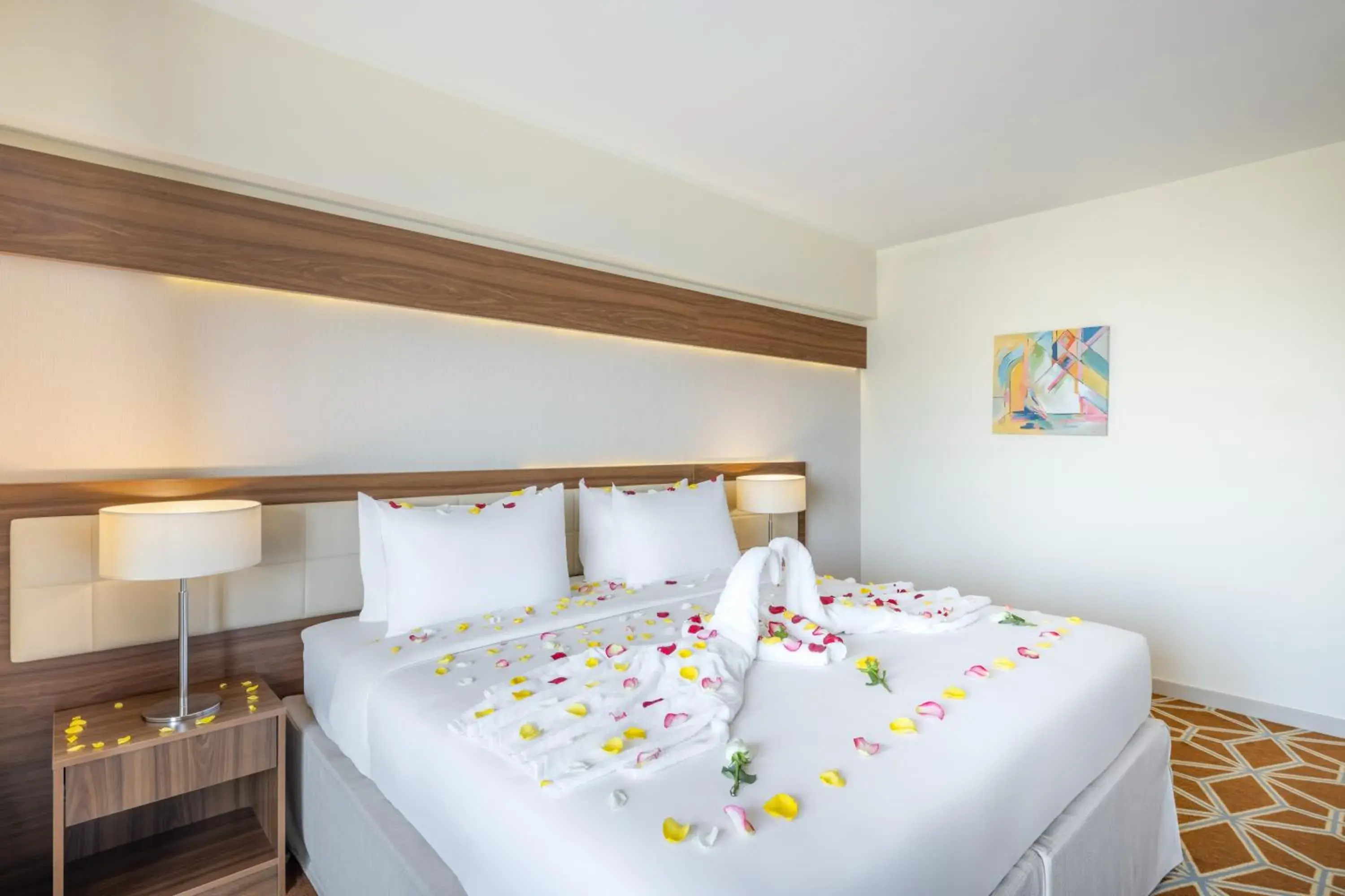 Bed in Blue Coral Hotel Bed in Blue Coral Hotel