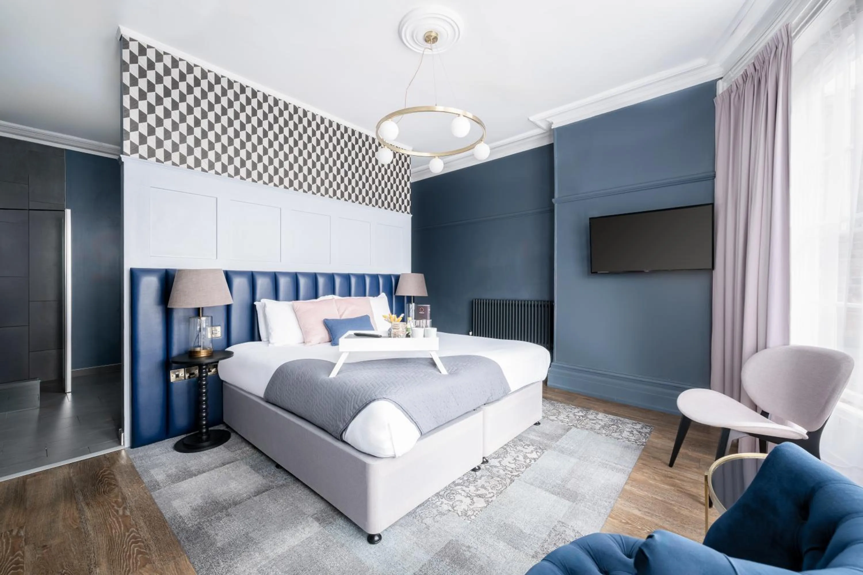 Bedroom, Bed in St Martins Lodge