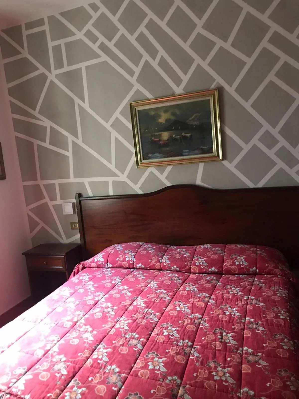Bed in Hotel Chopin