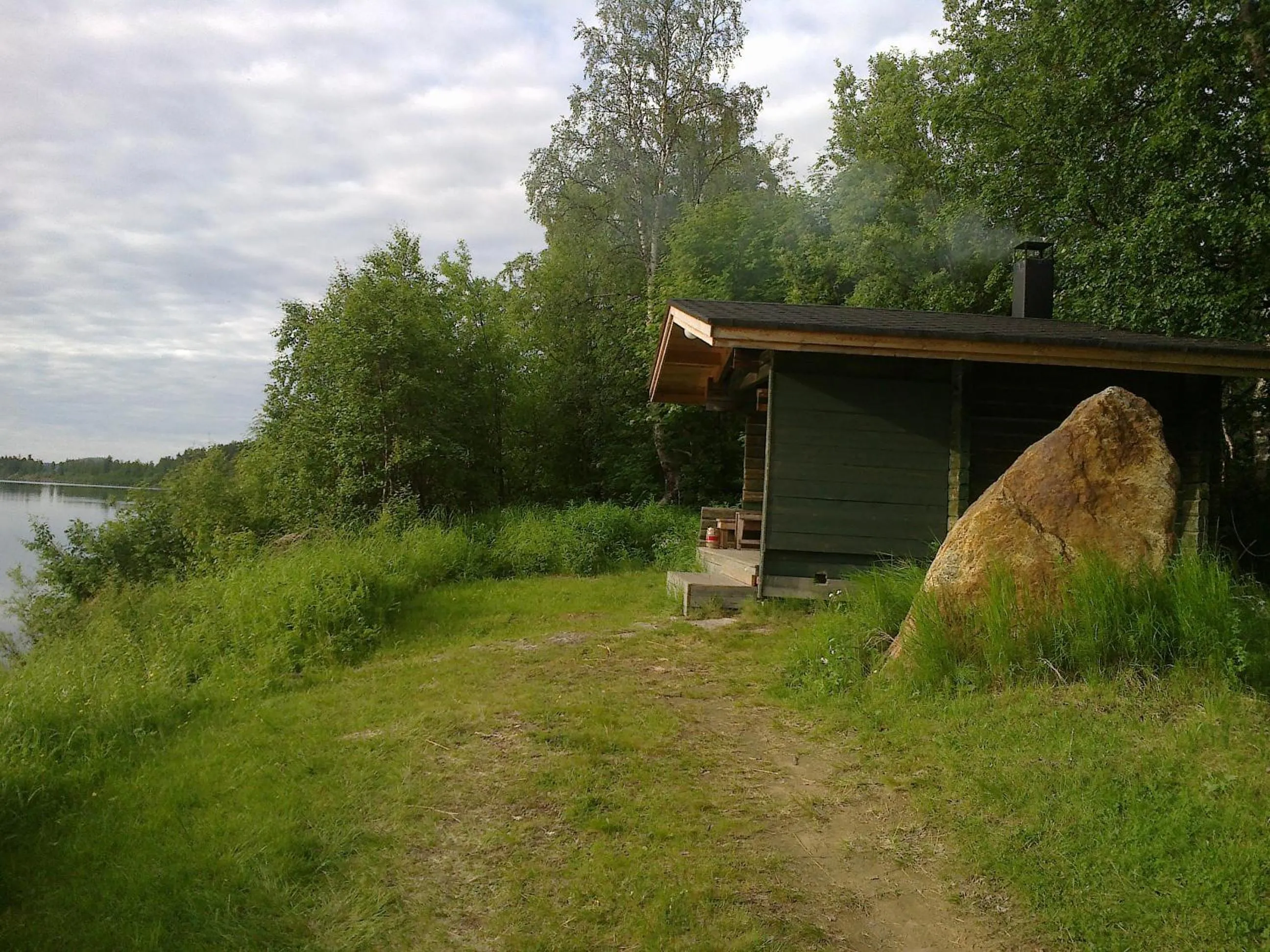 Sauna in Ivalo River Camping