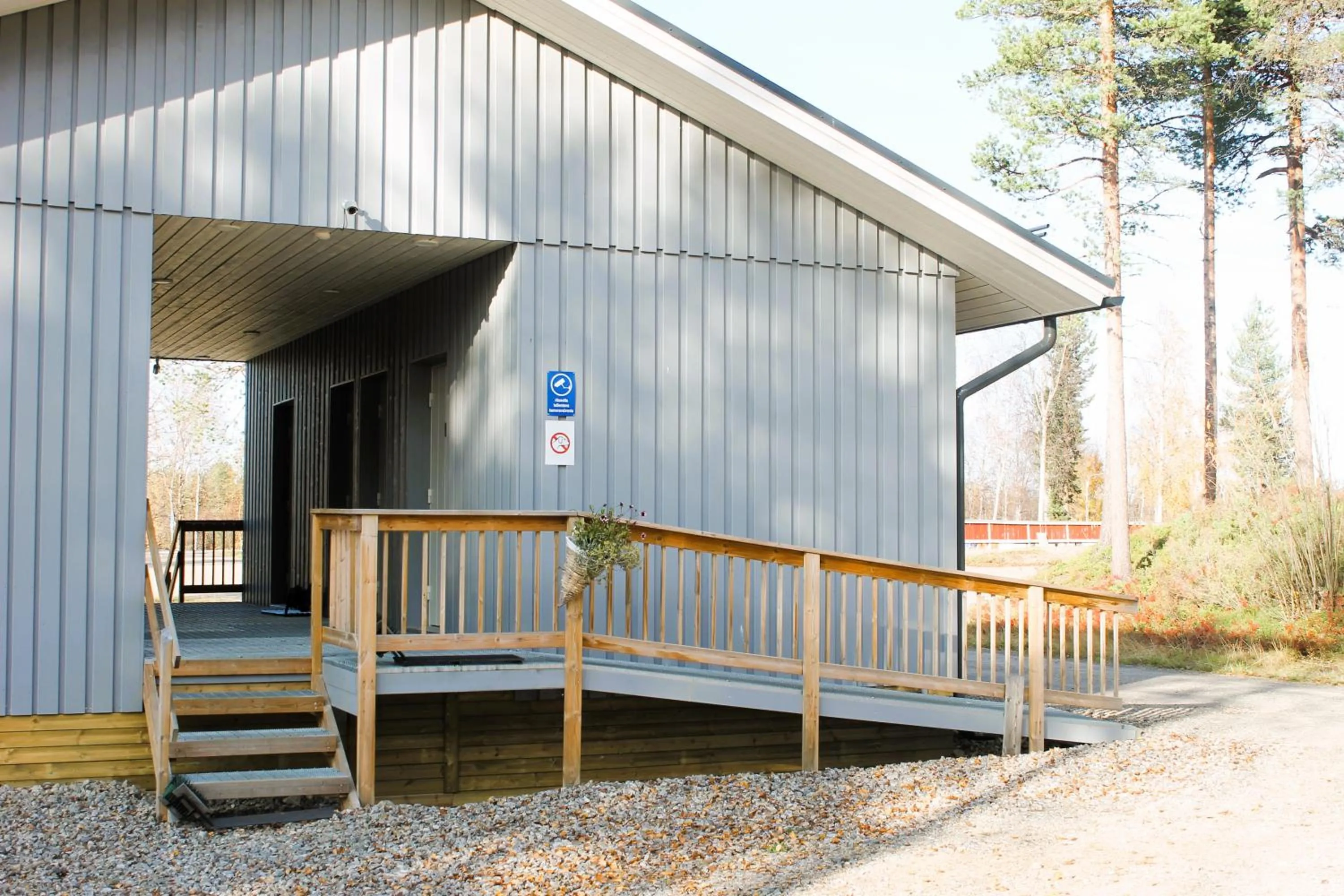 Property building in Ivalo River Camping