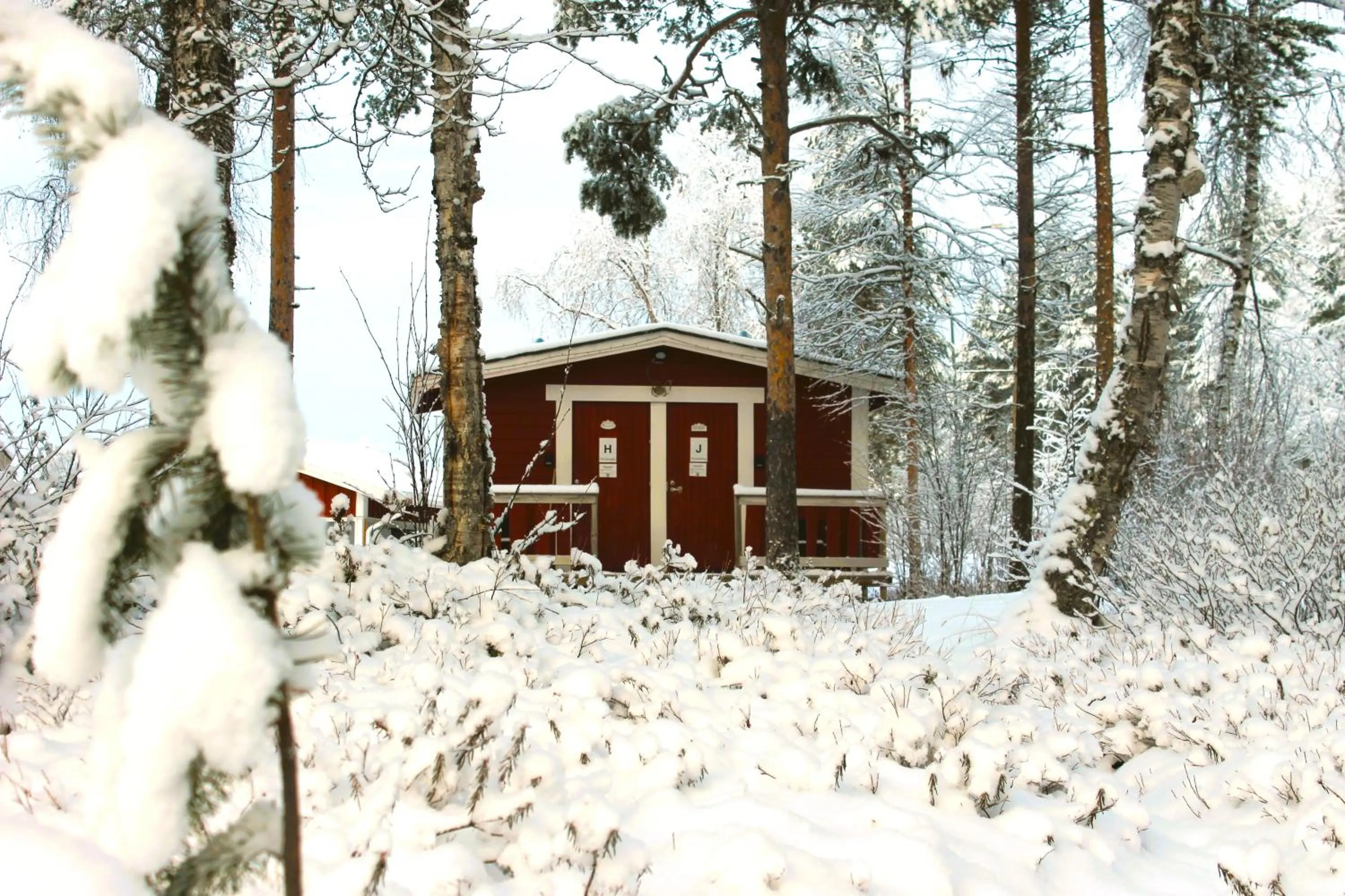 Property building in Ivalo River Camping