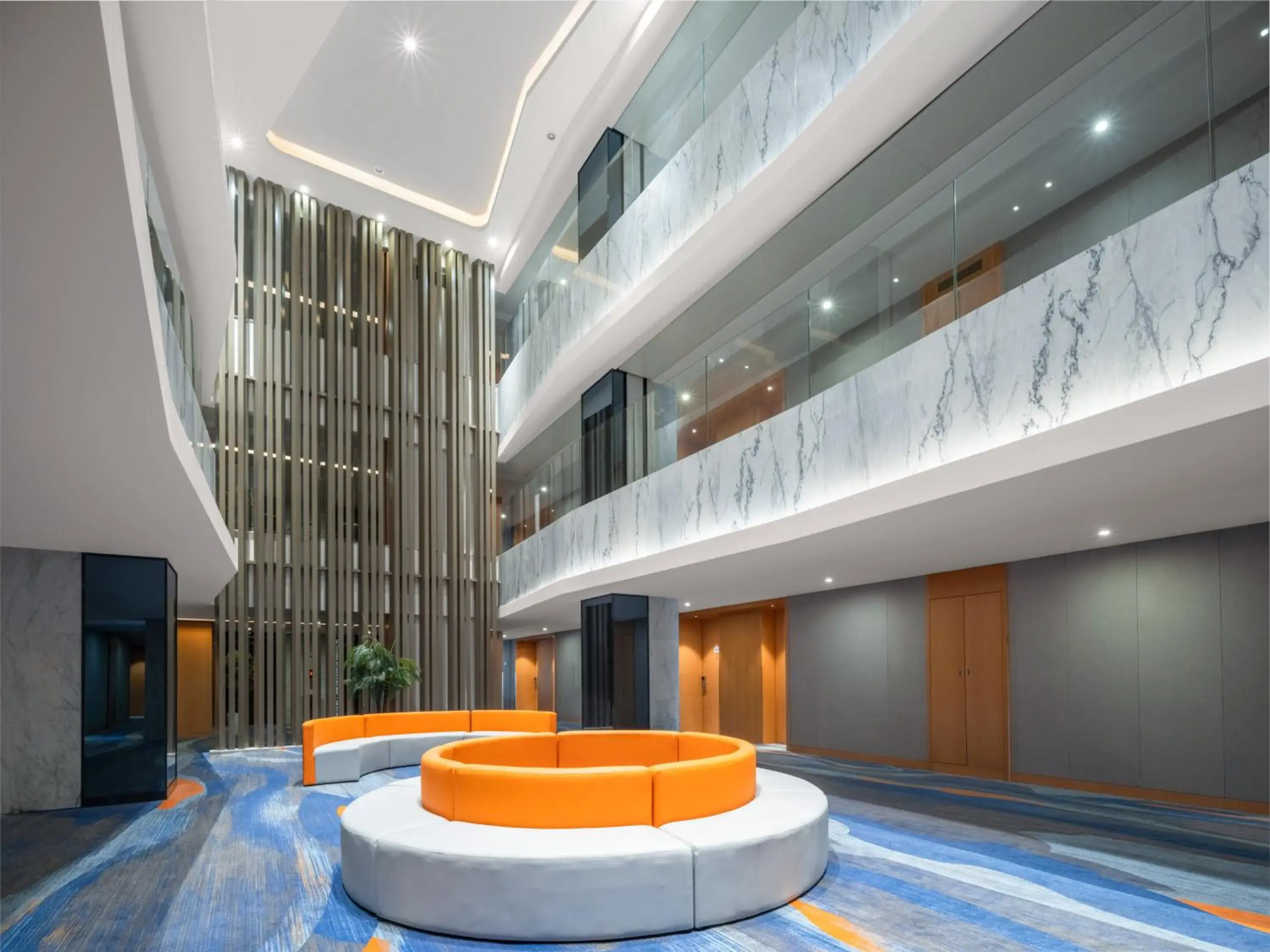 Lobby or reception in Holiday Inn Express Zhengzhou Zhengdong by IHG Lobby or reception in Holiday Inn Express Zhengzhou Zhengdong by IHG