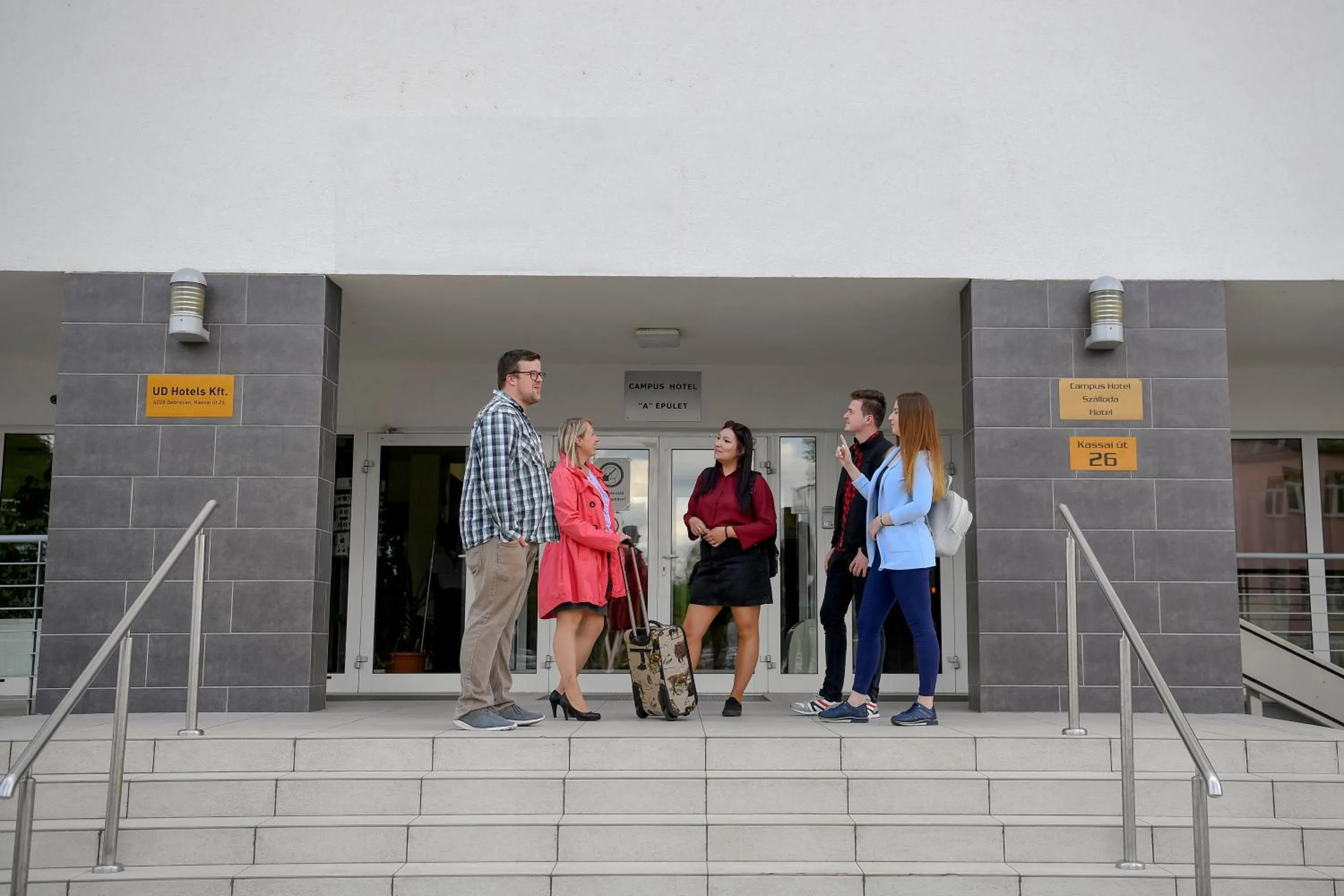 Property building in Campus Hotel
