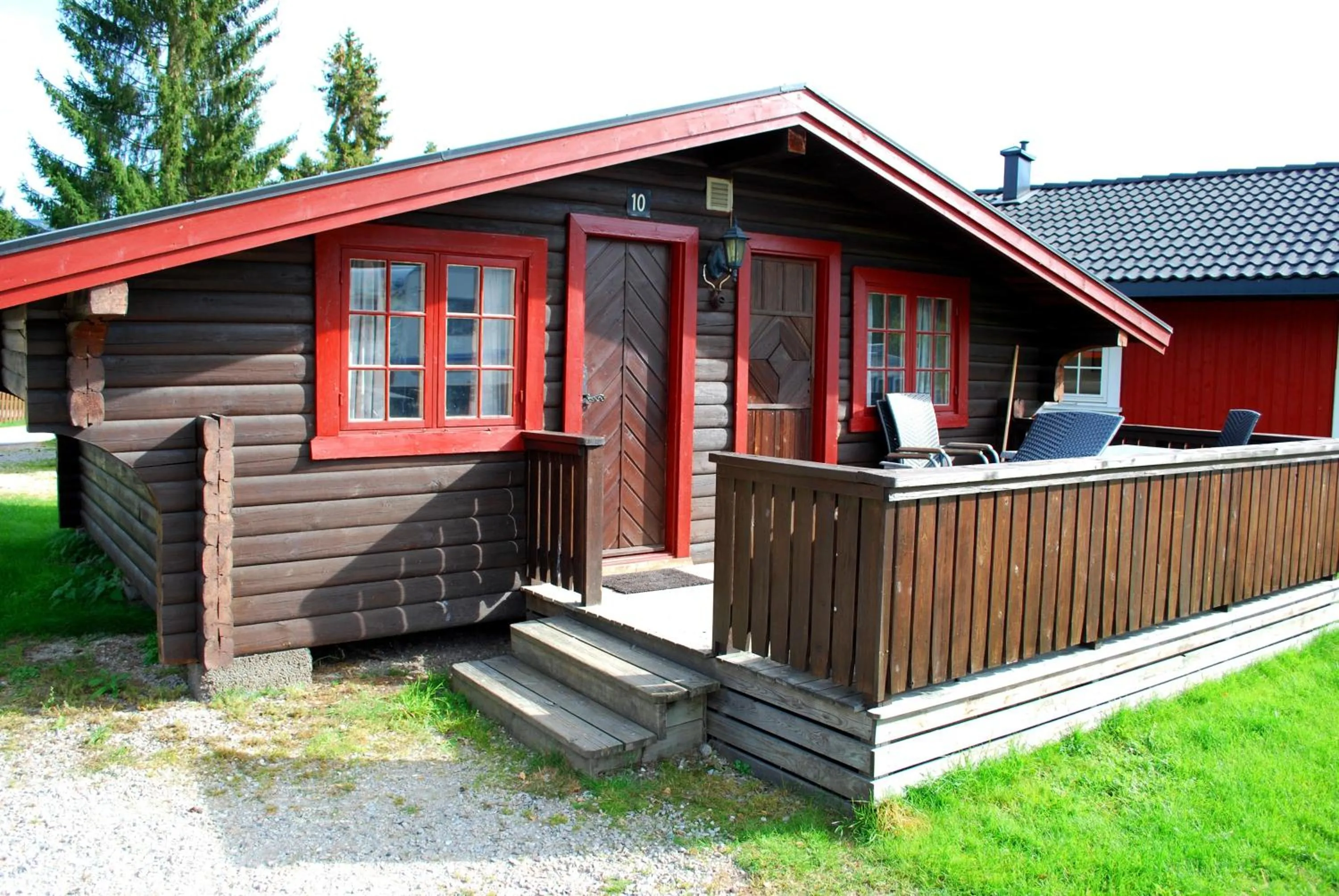 Facade/entrance in Beverøya Hytteutleie og Camping