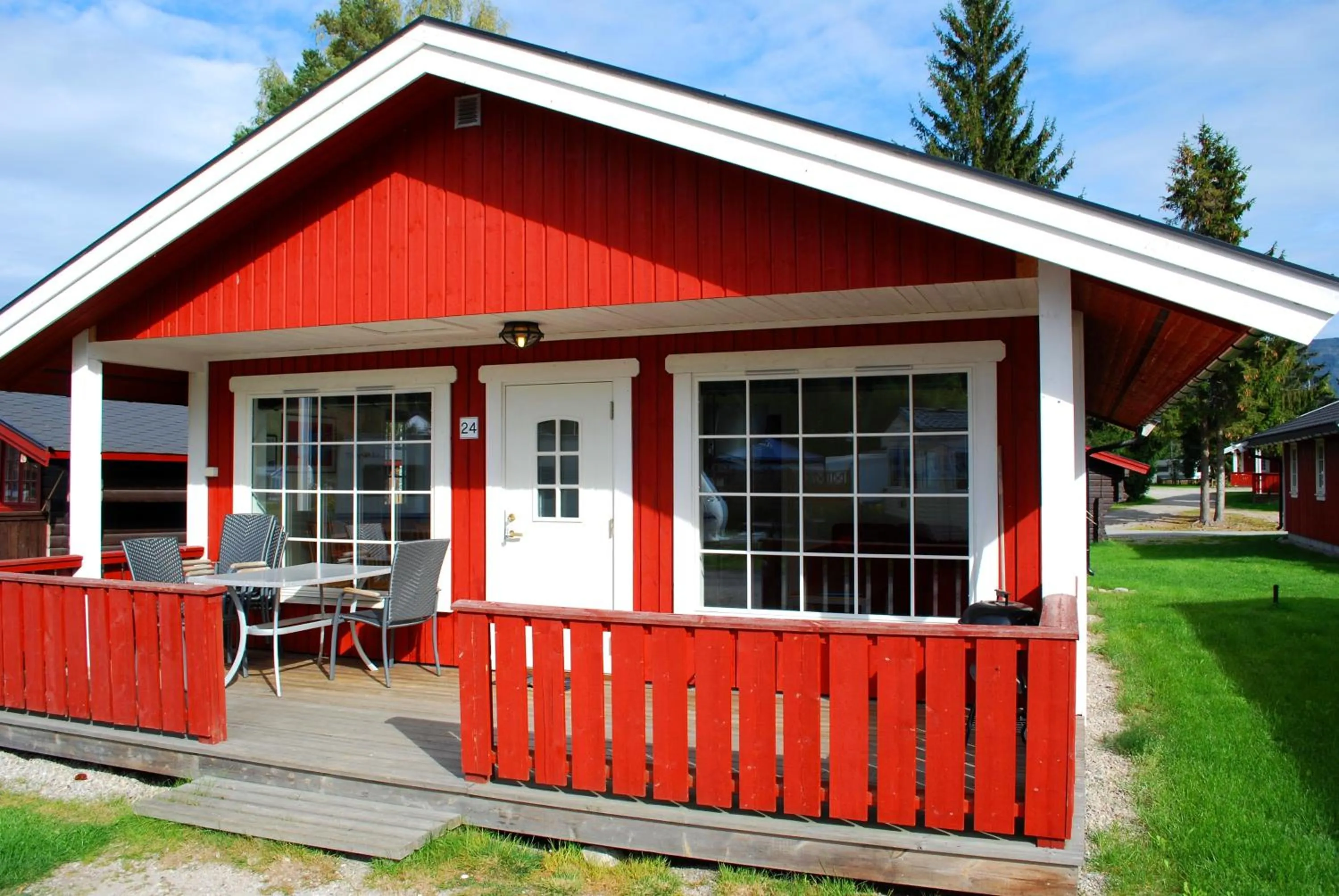 Facade/entrance in Beverøya Hytteutleie og Camping