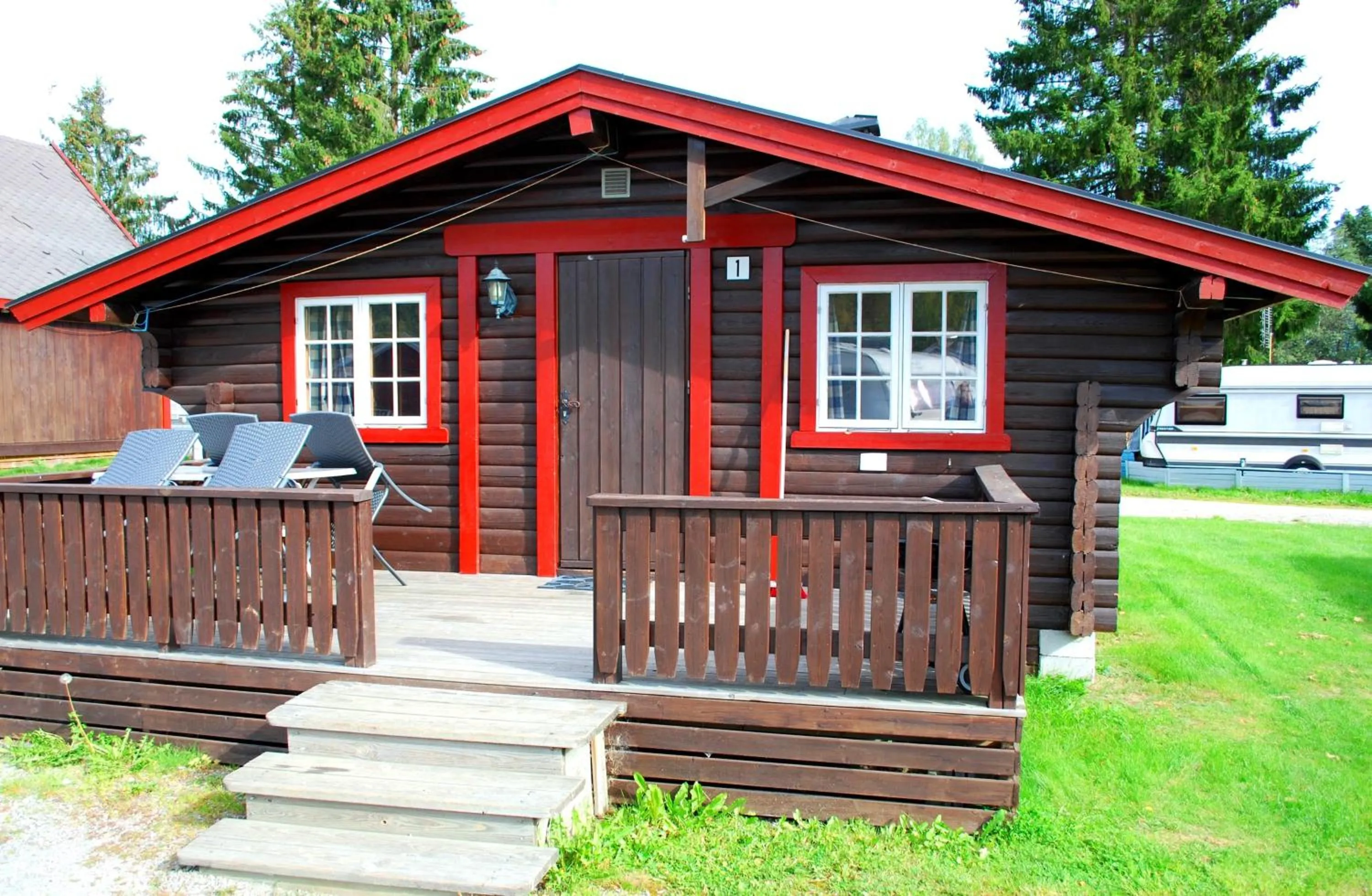 Facade/entrance in Beverøya Hytteutleie og Camping