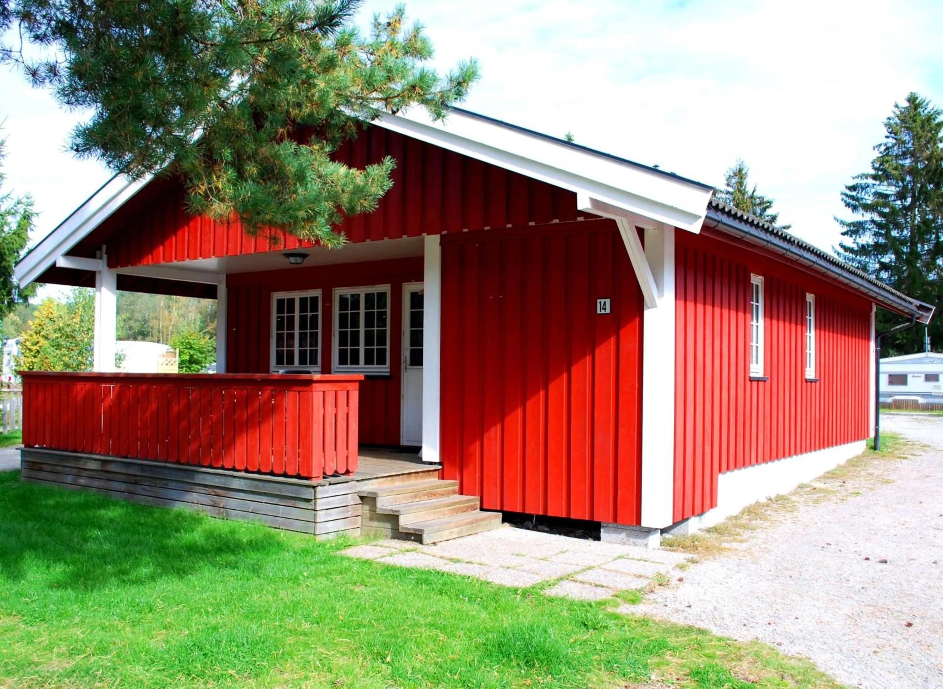 Property building in Beverøya Hytteutleie og Camping