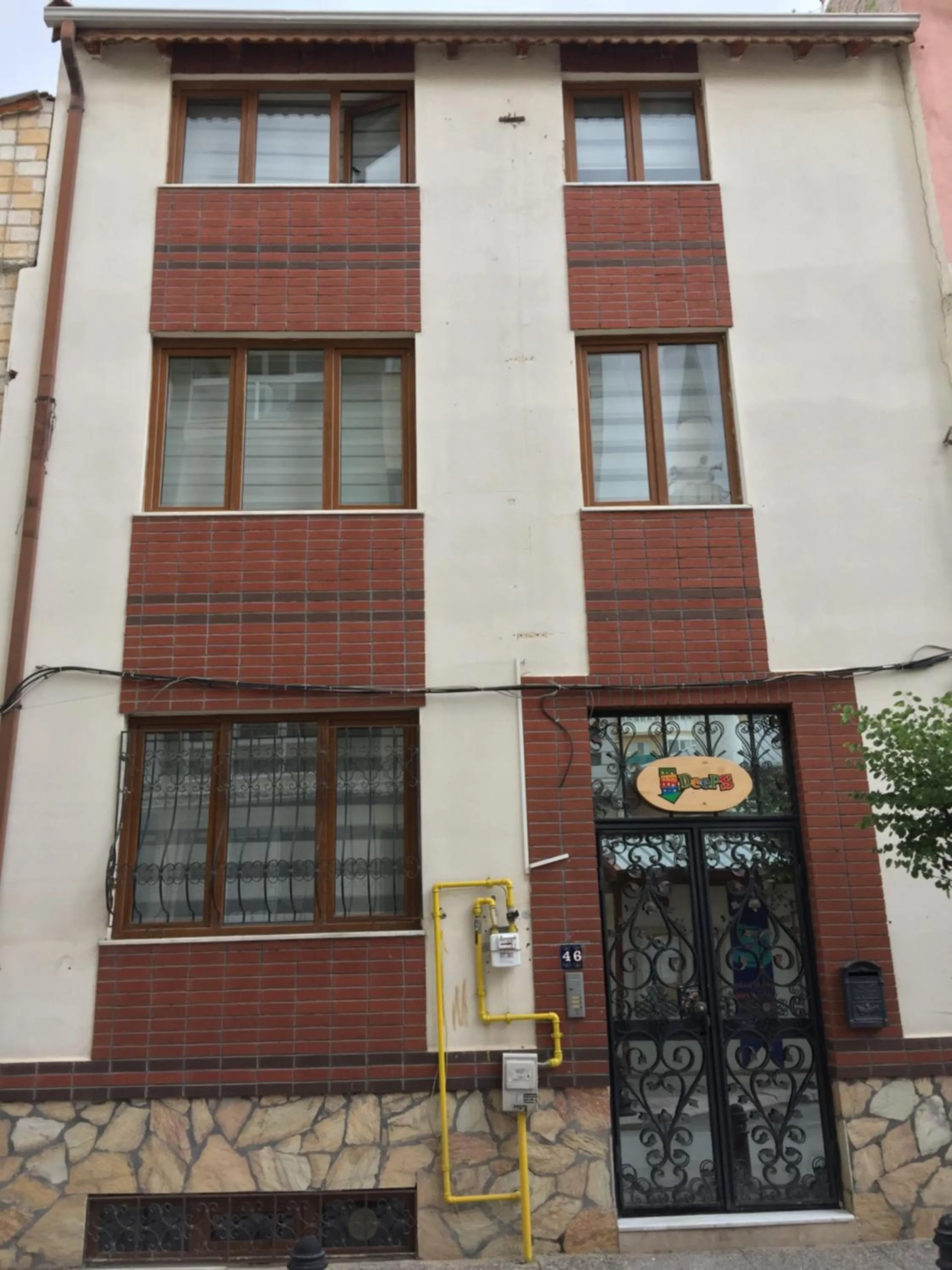 Property building in Deeps Hostel Eskişehir