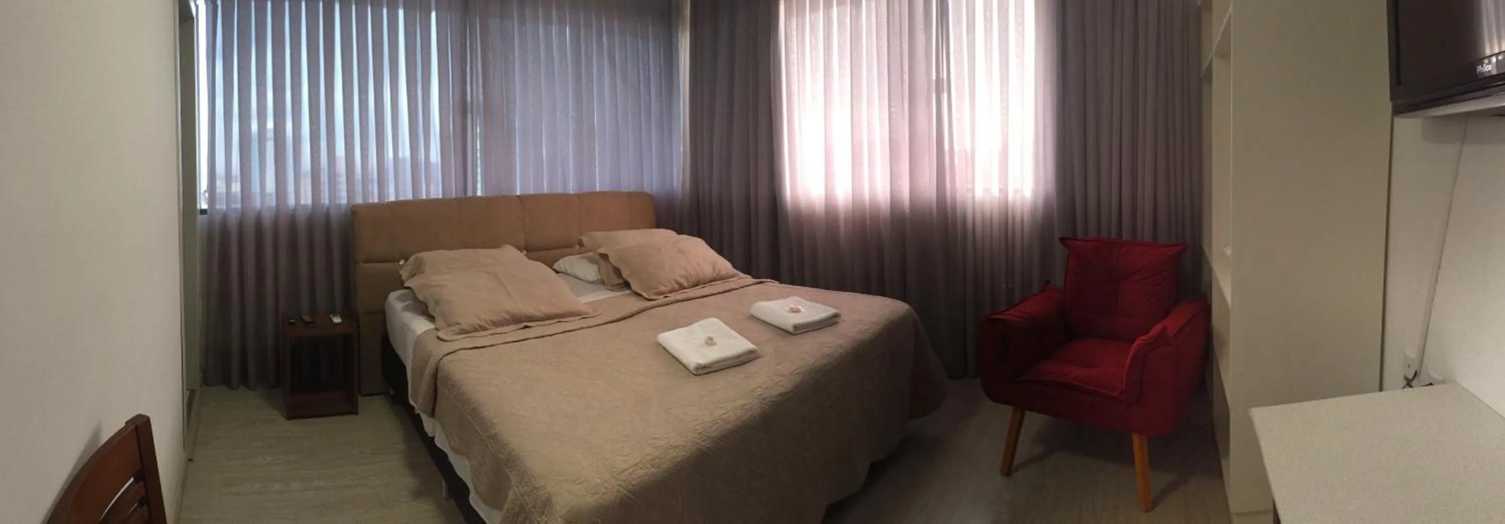 Bedroom, Bed in Vila Alaide Praia Hotel