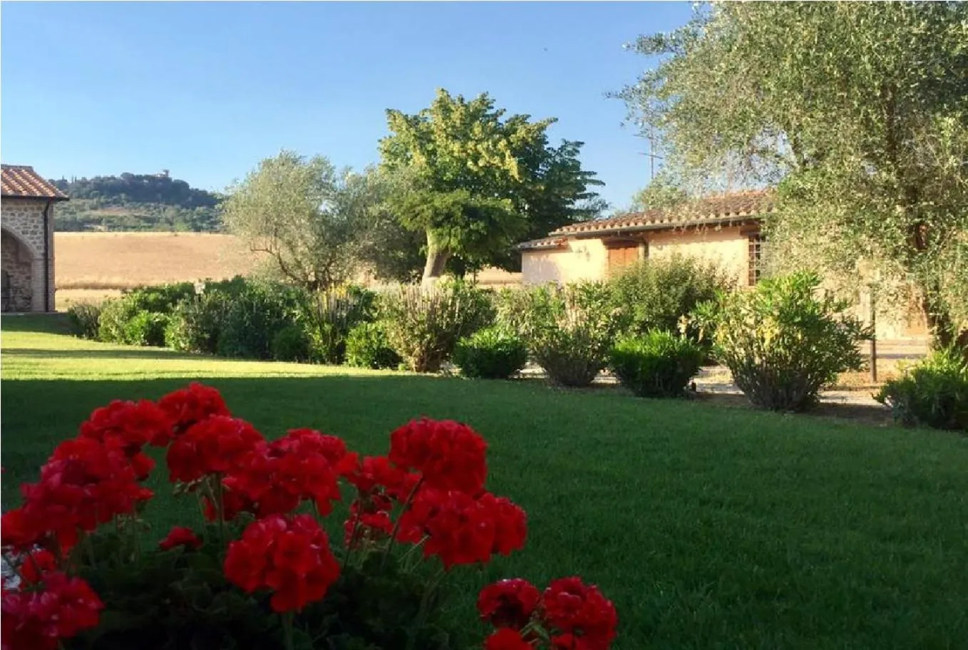 Garden in Bio Agriturismo Le Cascatelle