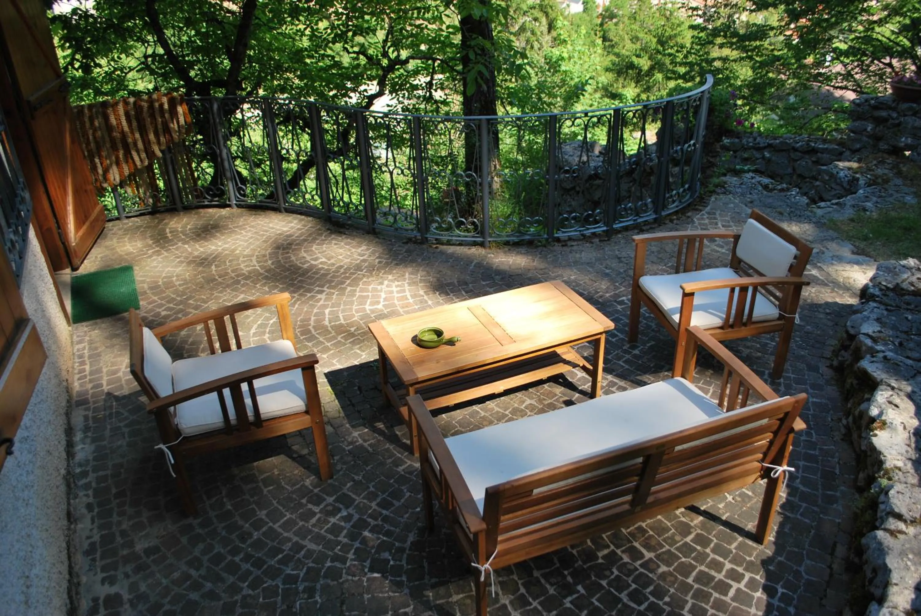 Patio in Le Rocce di Scanno B&B di Charme