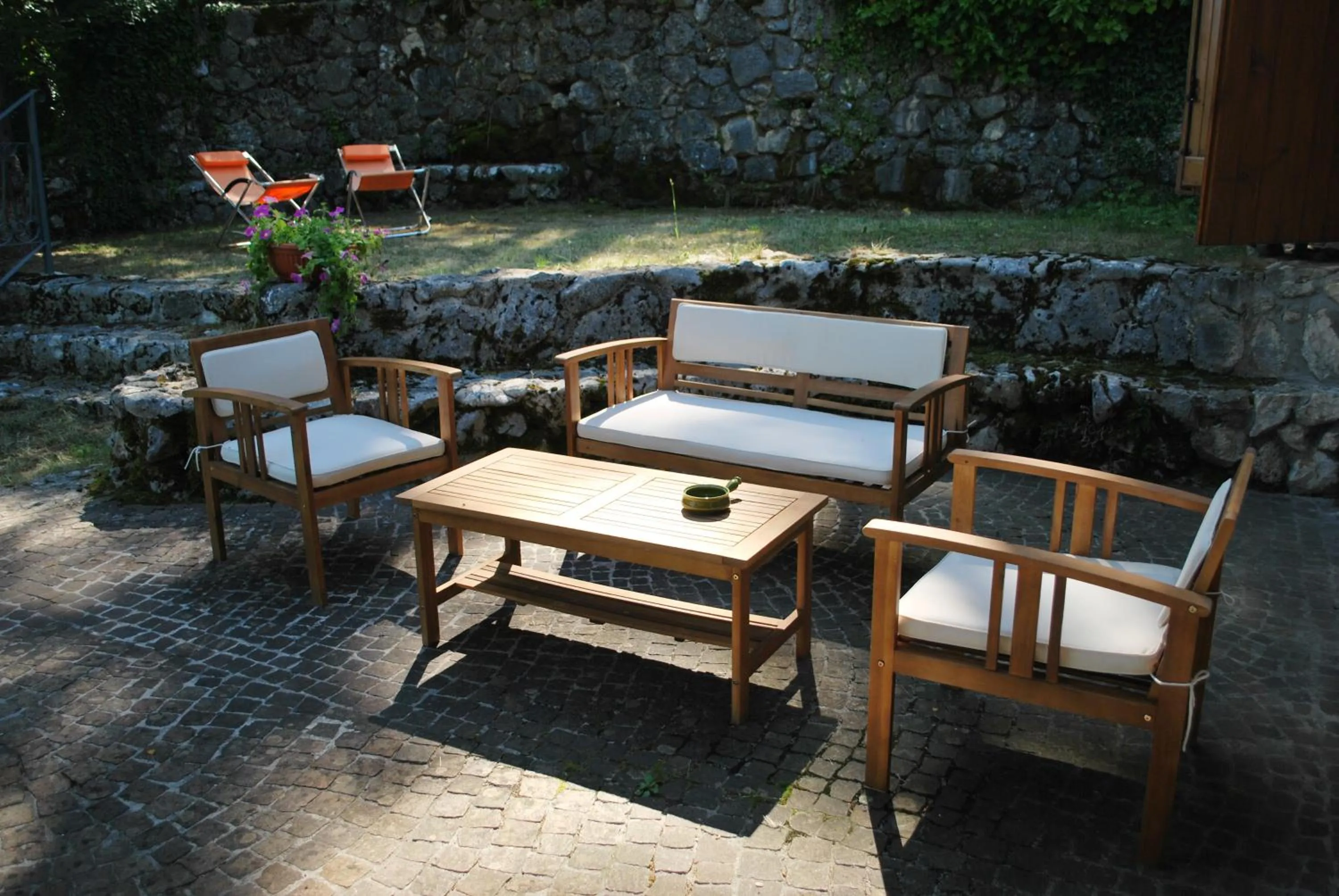 Patio in Le Rocce di Scanno B&B di Charme