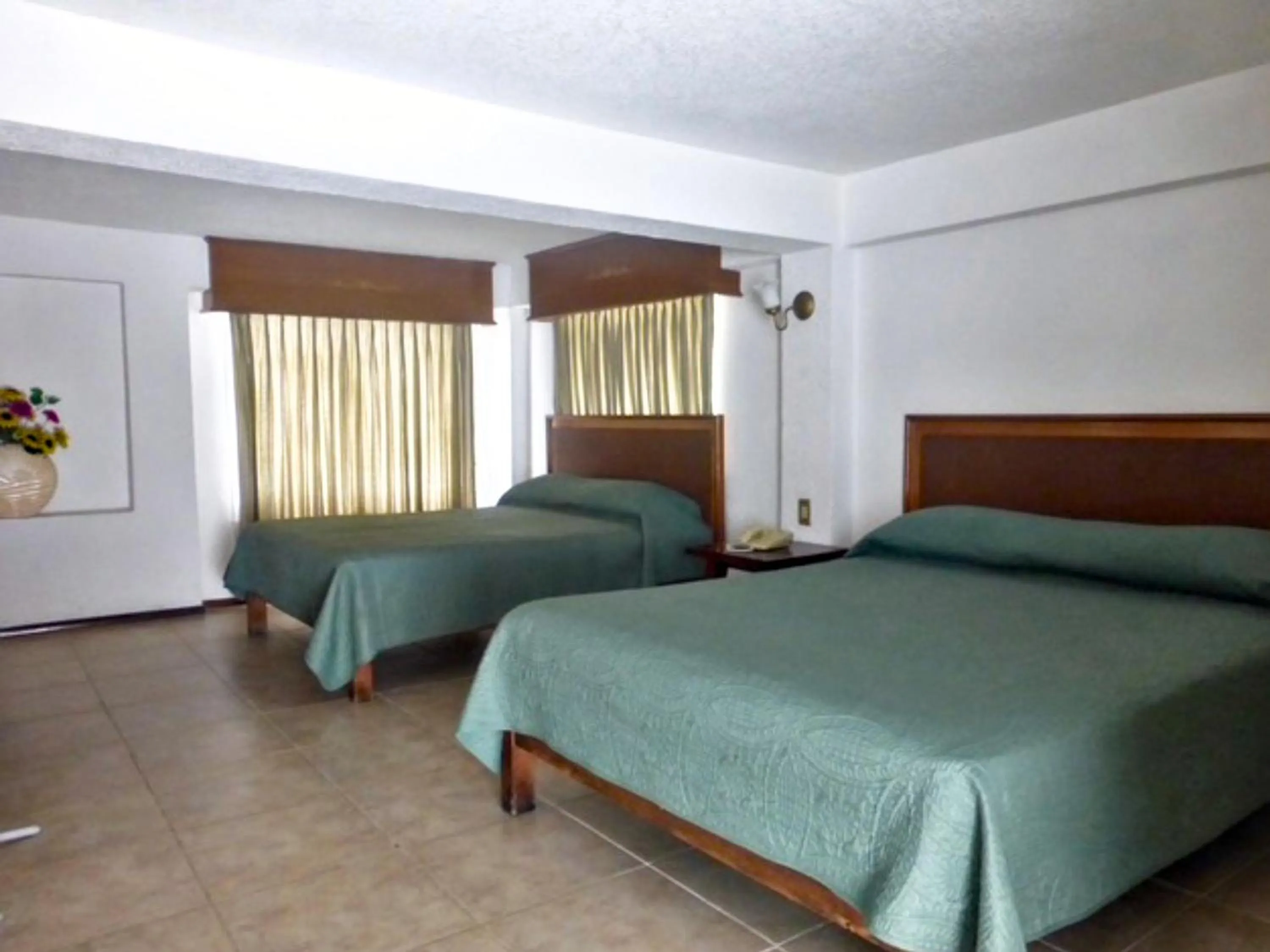 Bed in Hotel Bajo el Volcan