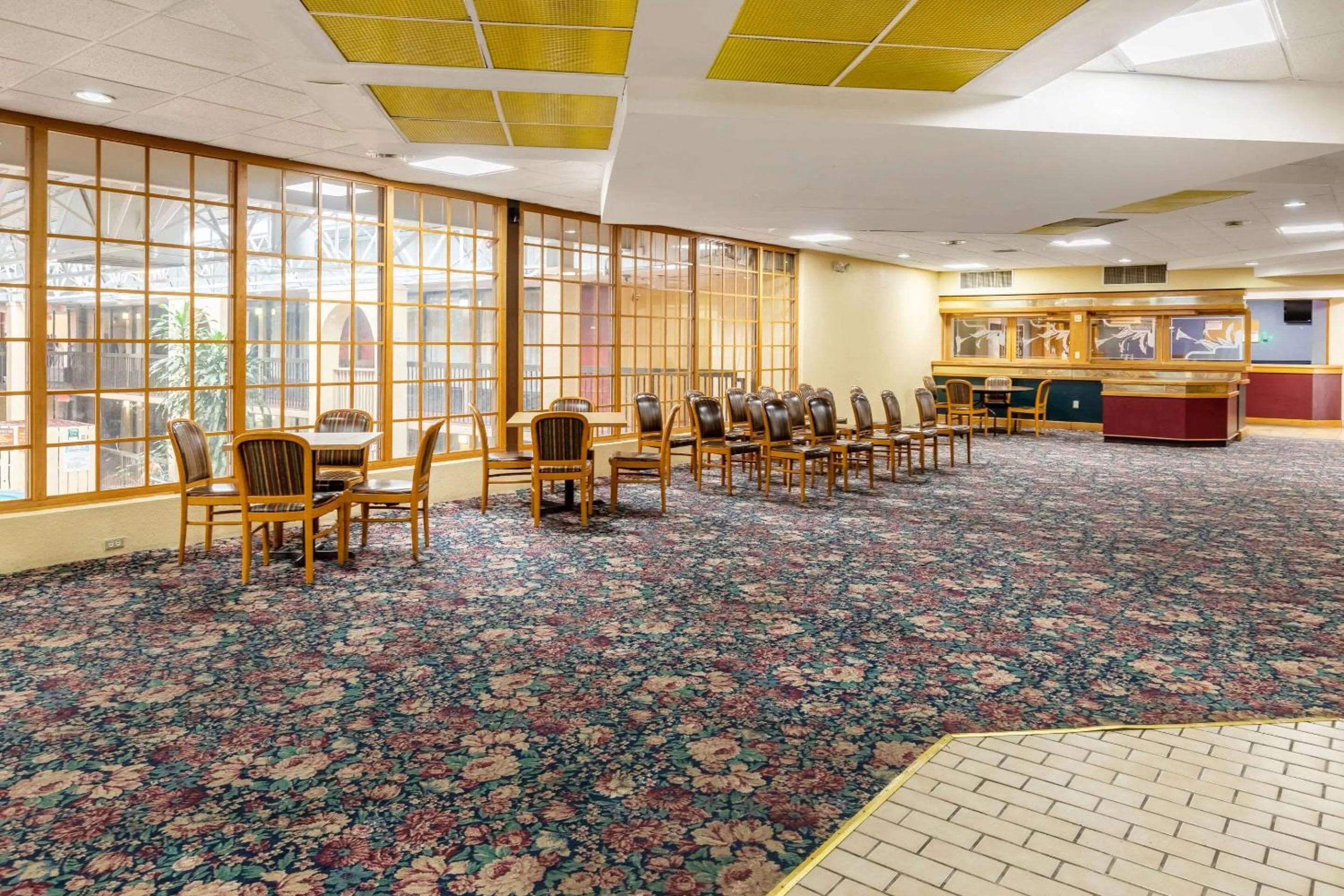 On site in Quality Inn Newport