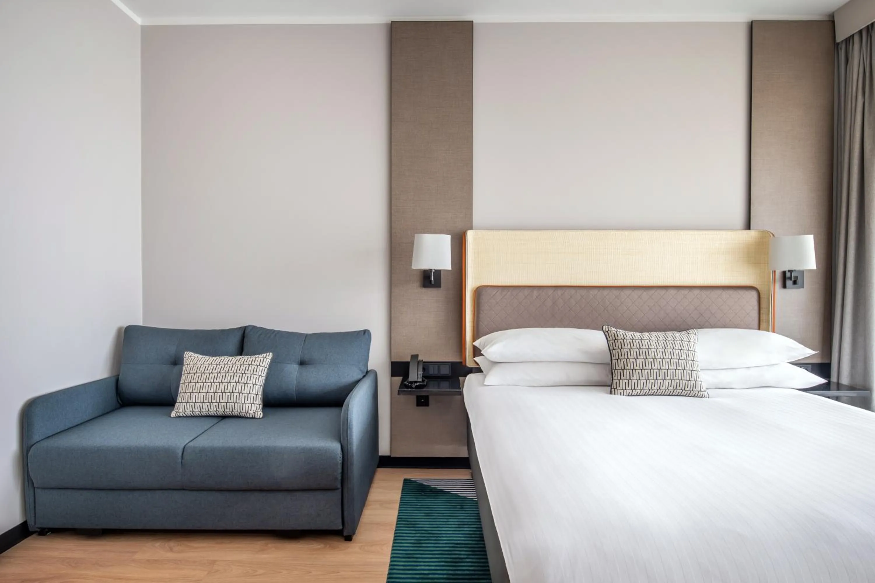 Bed in Sopot Marriott Resort & Spa