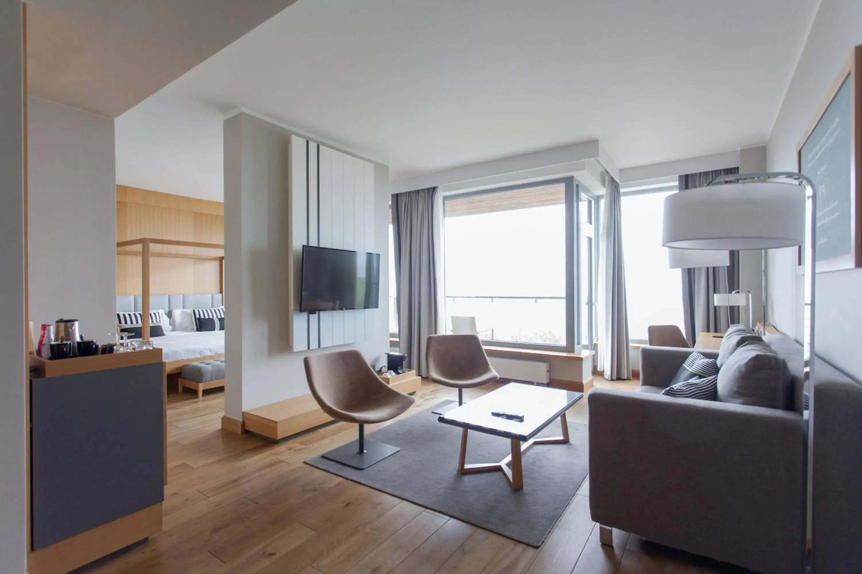 King Suite with Sea View in Sopot Marriott Resort & Spa King Suite with Sea View in Sopot Marriott Resort & Spa