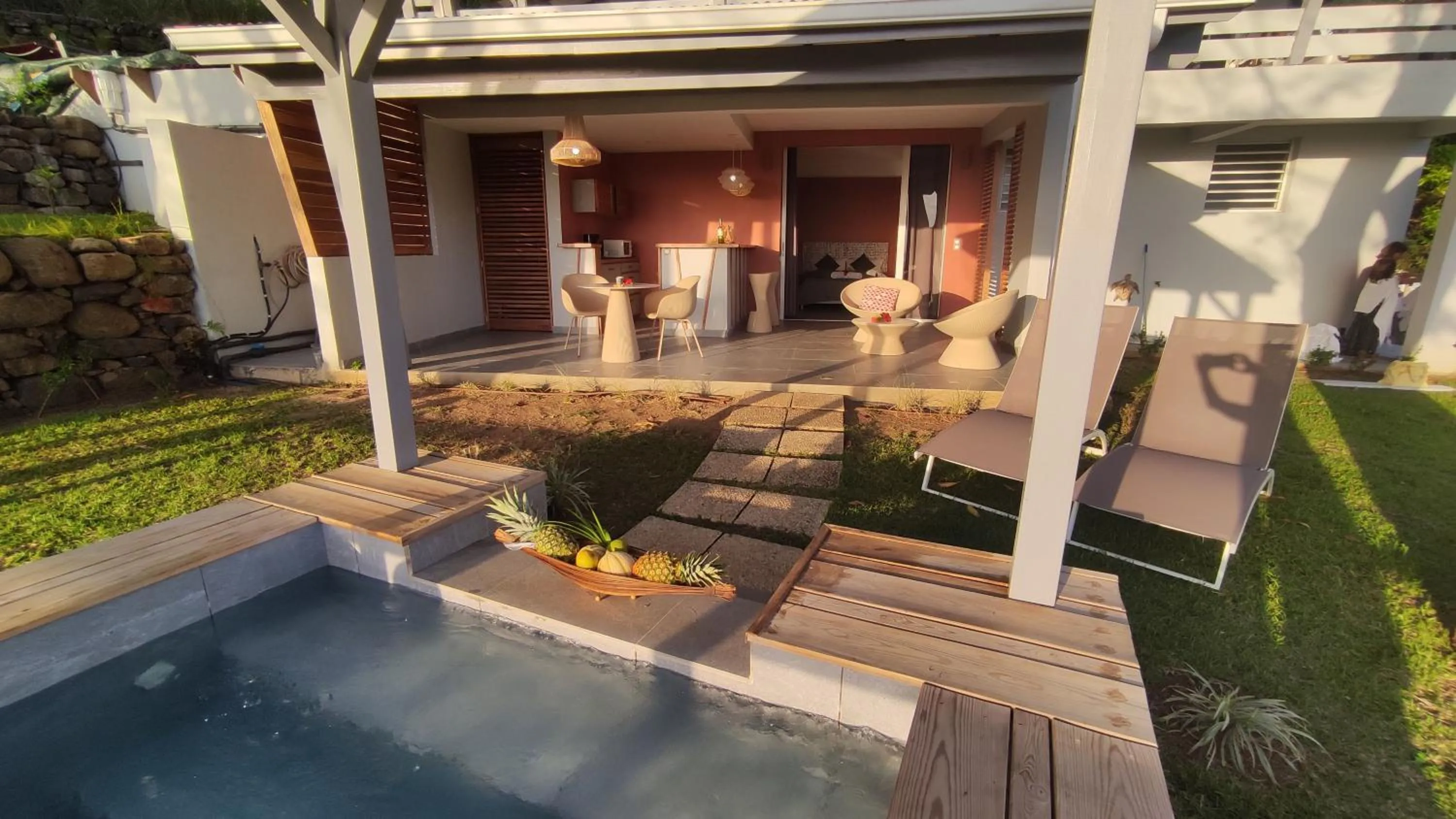 Garden view in Habitation Grande Anse Résidence hôtelière