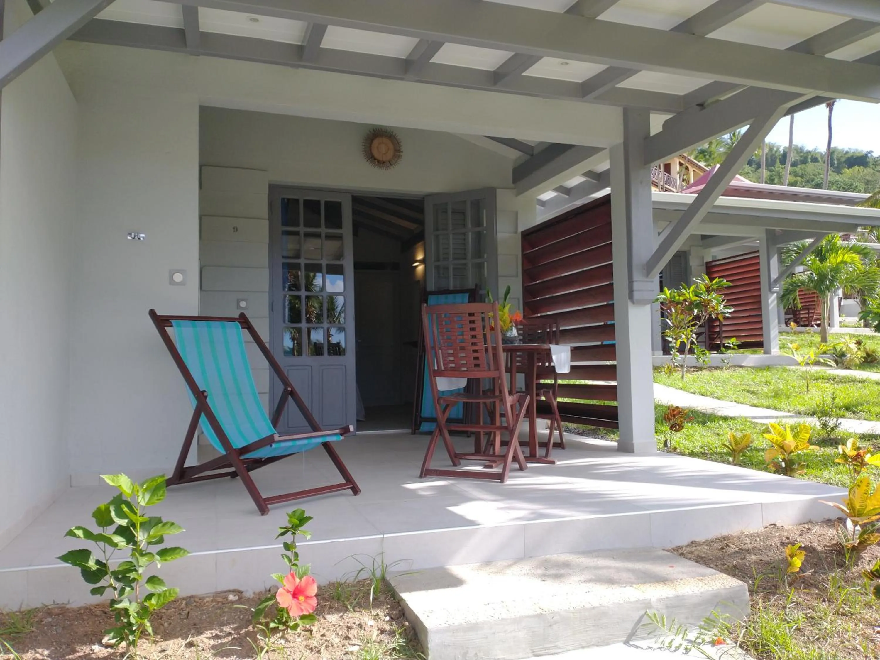 Balcony/Terrace in Habitation Grande Anse Résidence hôtelière