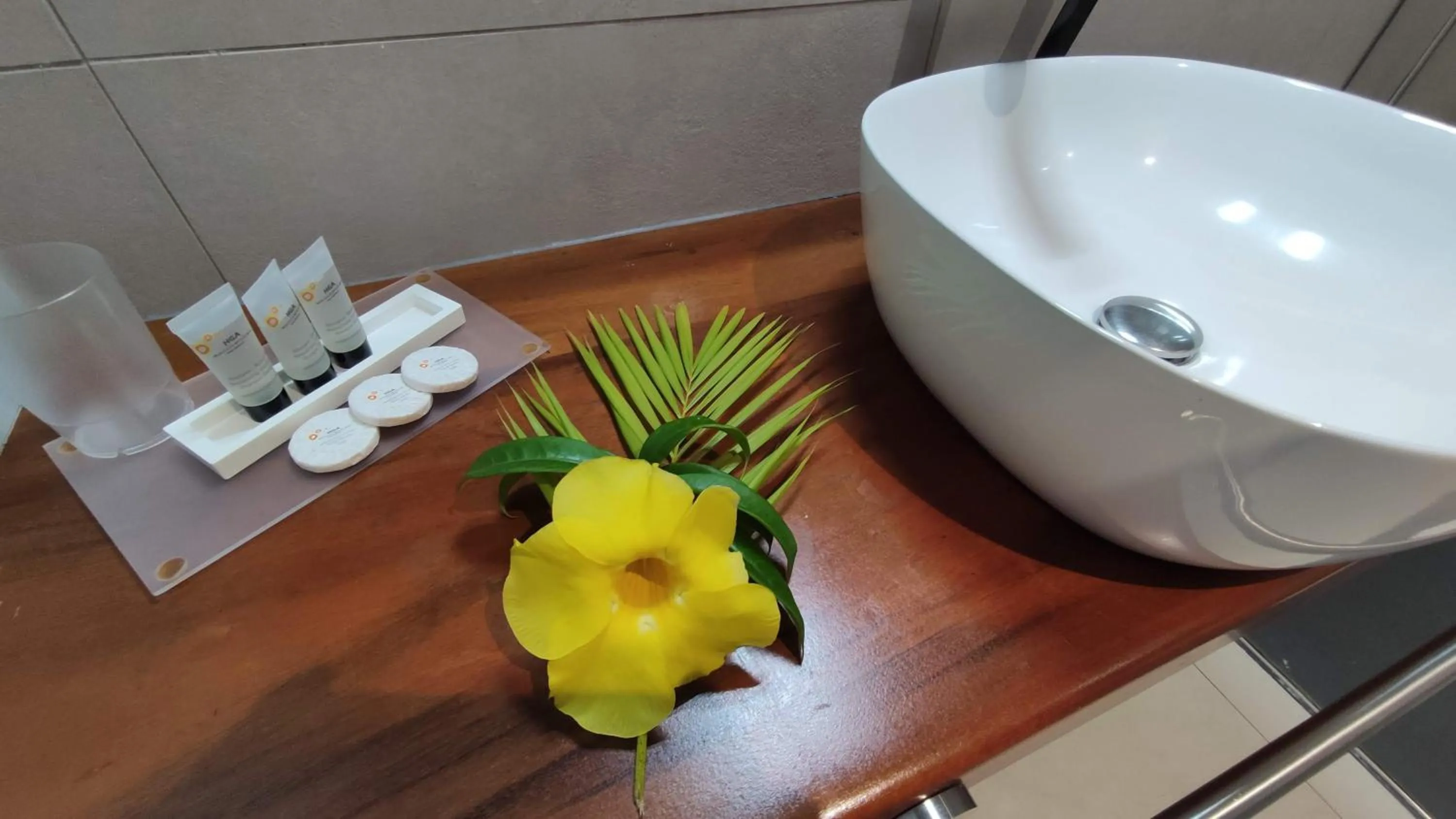 Bathroom in Habitation Grande Anse Résidence hôtelière