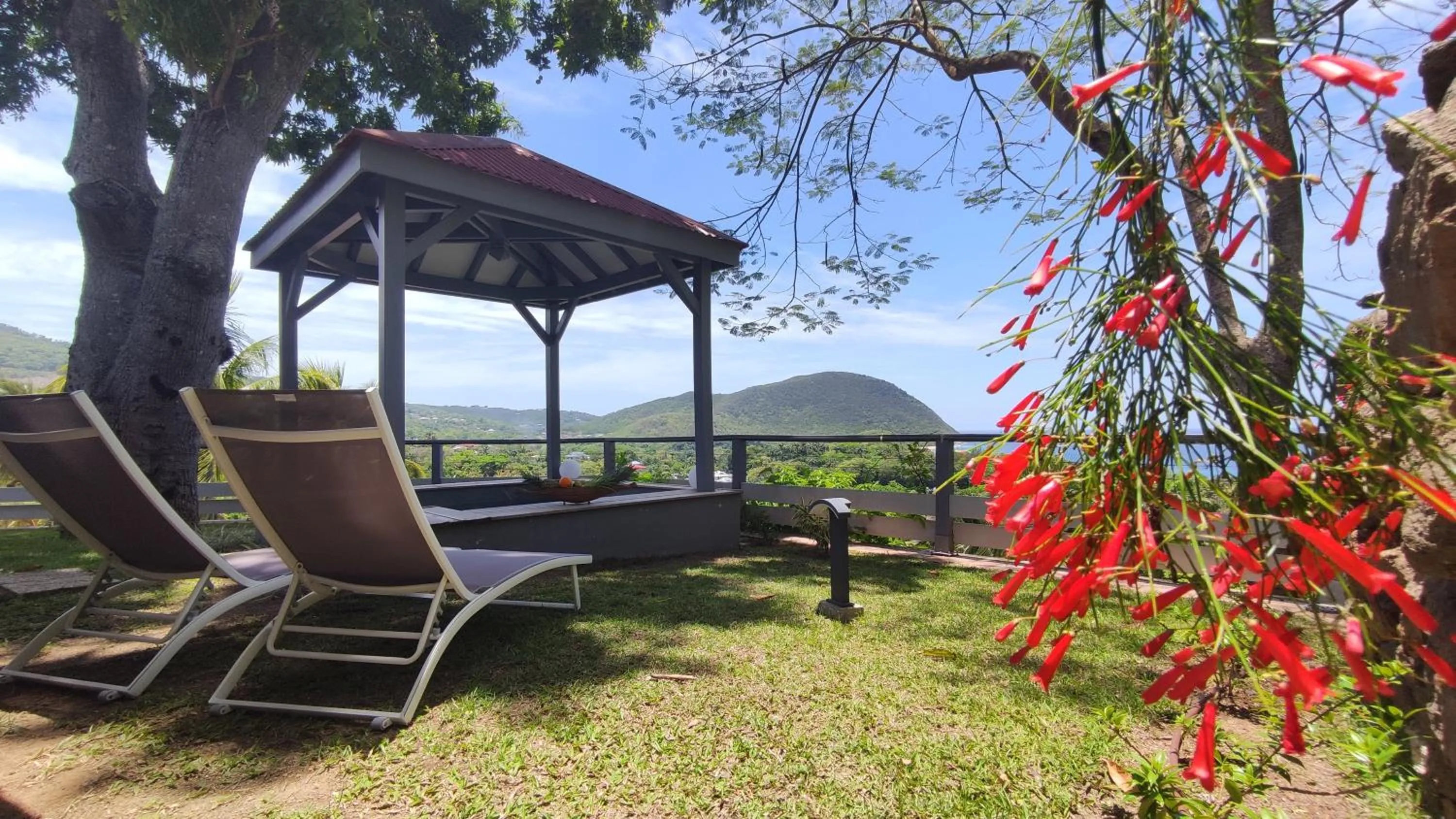 Natural landscape in Habitation Grande Anse Résidence hôtelière