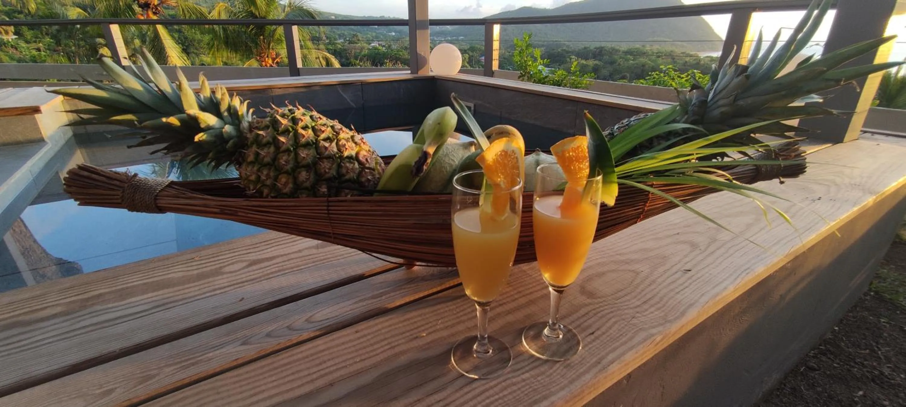 Swimming pool in Habitation Grande Anse Résidence hôtelière