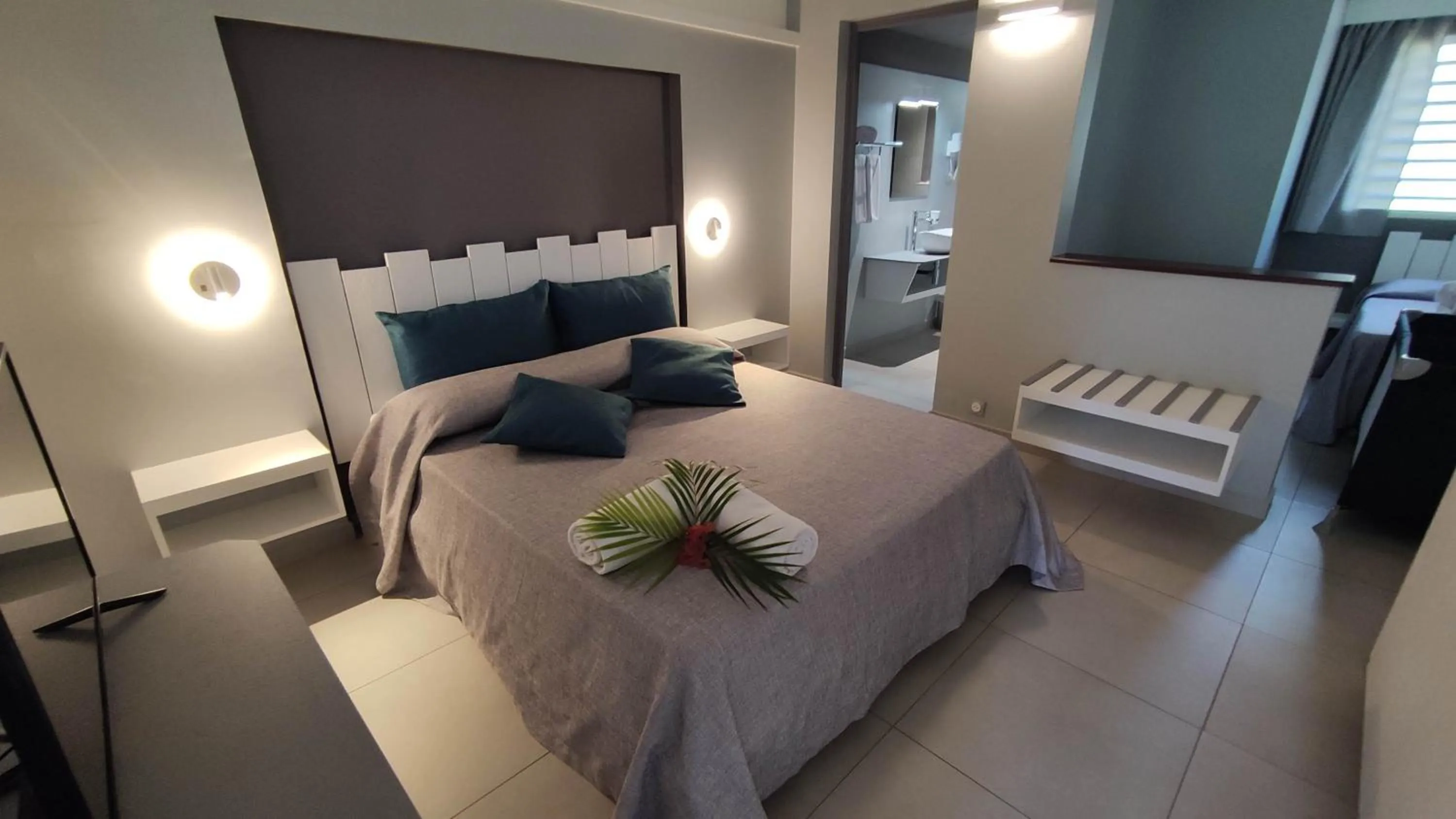 Bedroom, Bed in Habitation Grande Anse Résidence hôtelière