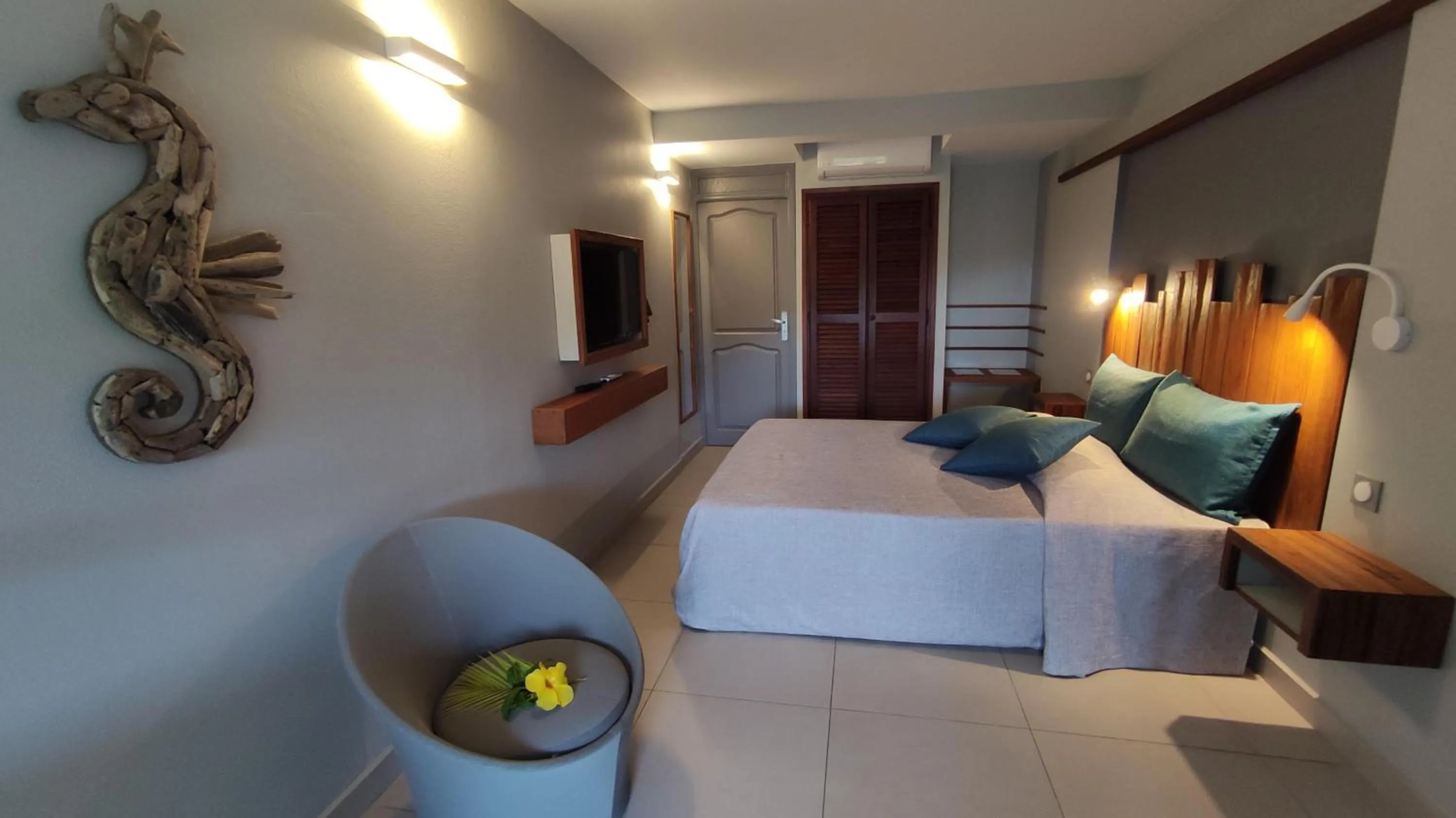 Bedroom, Bed in Habitation Grande Anse Résidence hôtelière