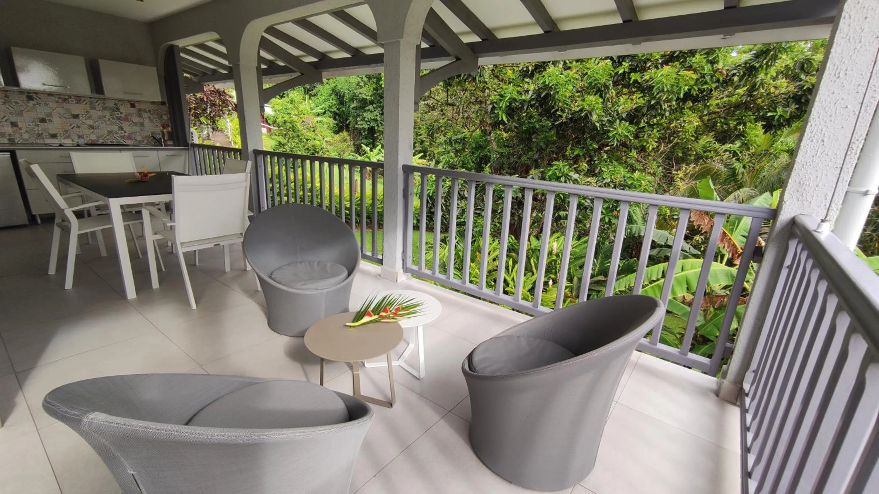 Living room in Habitation Grande Anse Résidence hôtelière