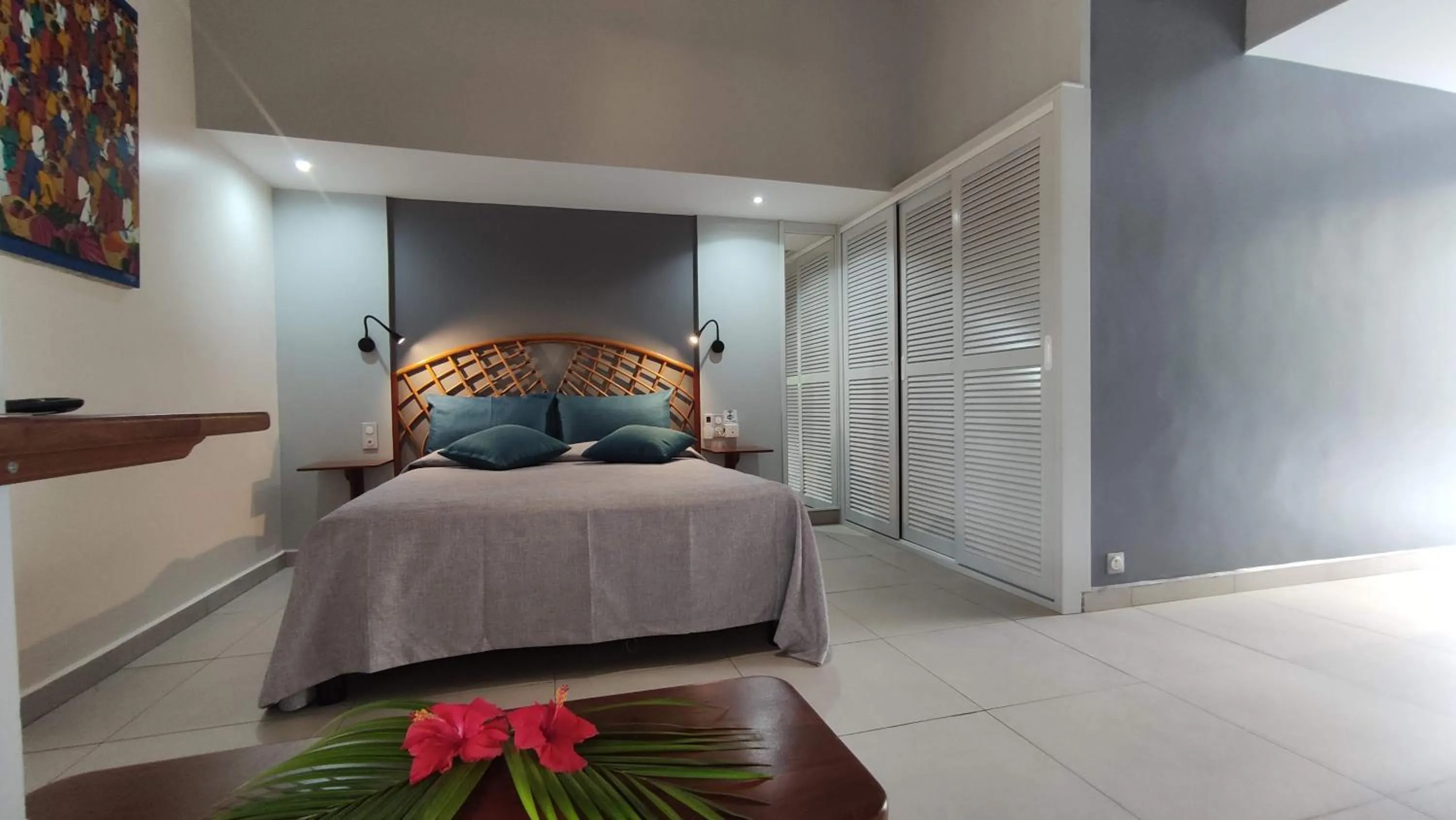 Bedroom, Bed in Habitation Grande Anse Résidence hôtelière