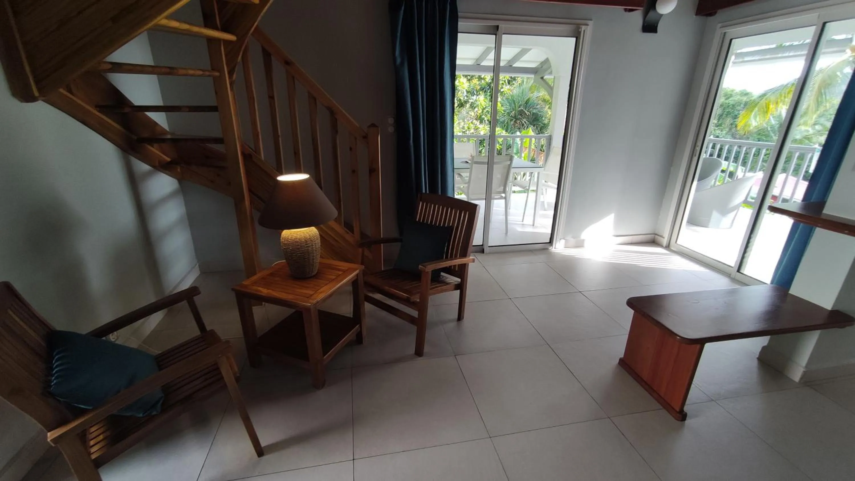 Seating area in Habitation Grande Anse Résidence hôtelière