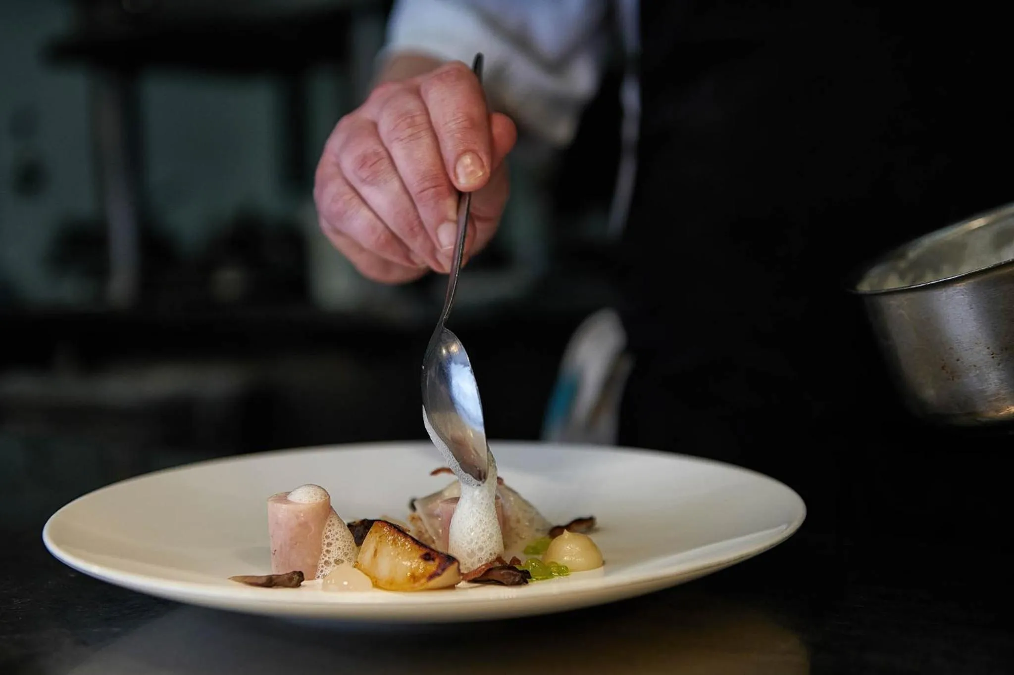 Dinner in The Devonshire Arms Hotel at Bolton Abbey