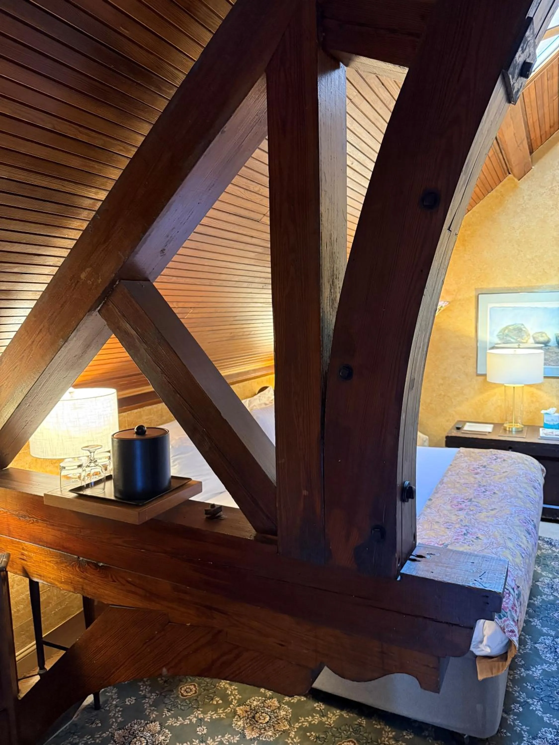 Bed in Belfry Inn and Bistro