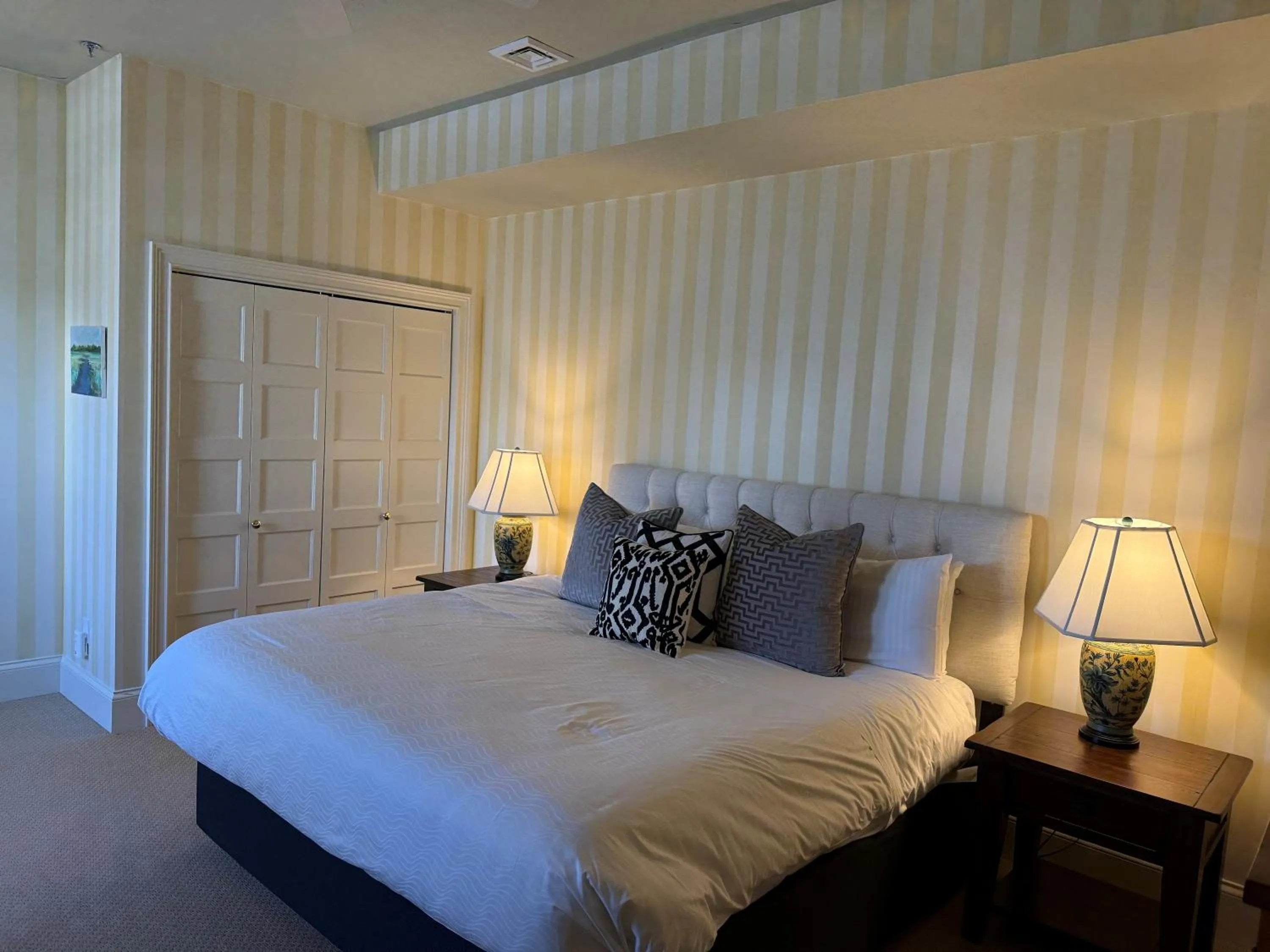 Bed in Belfry Inn and Bistro