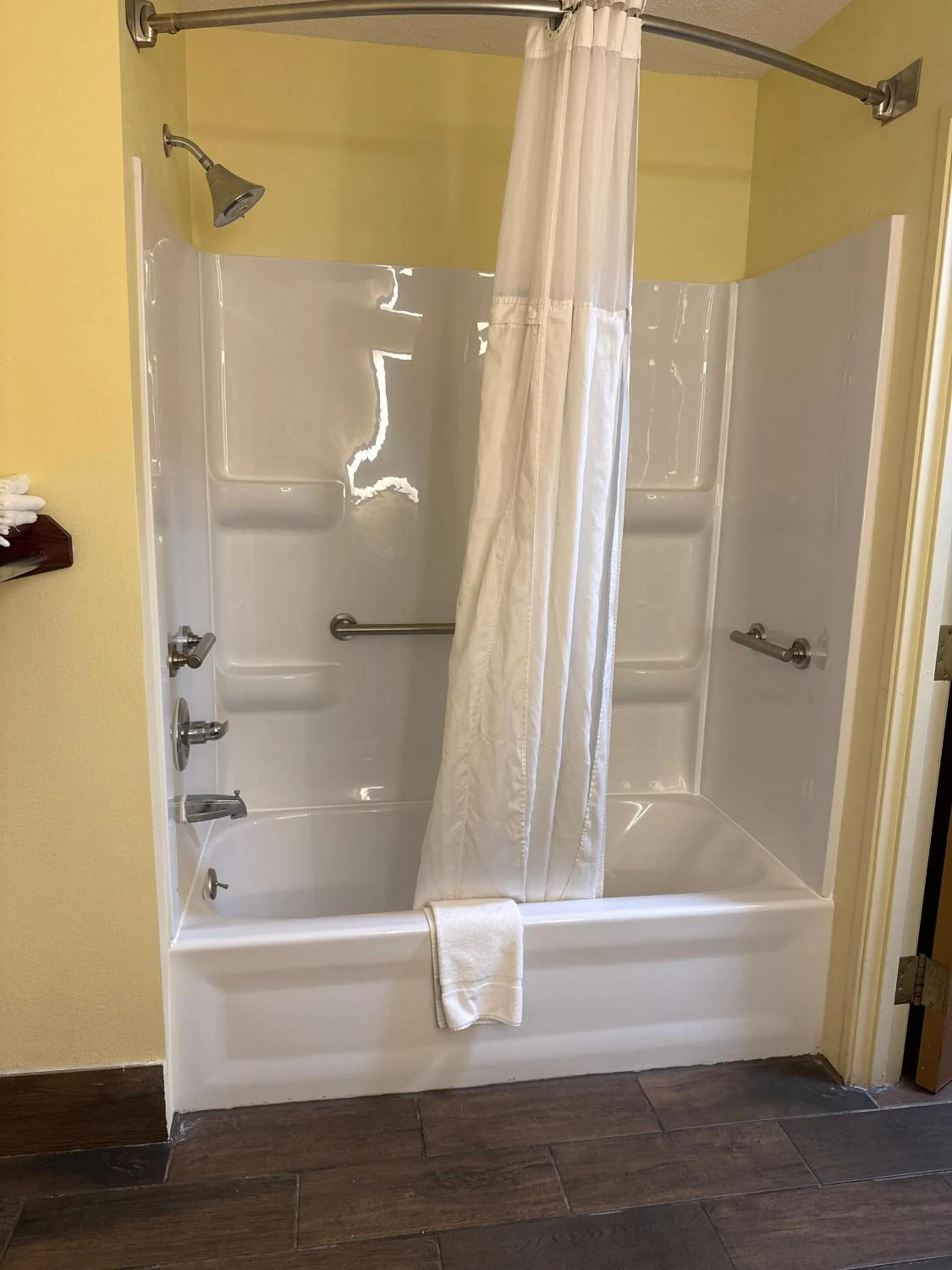 Shower in Baymont by Wyndham Mishawaka South Bend Area