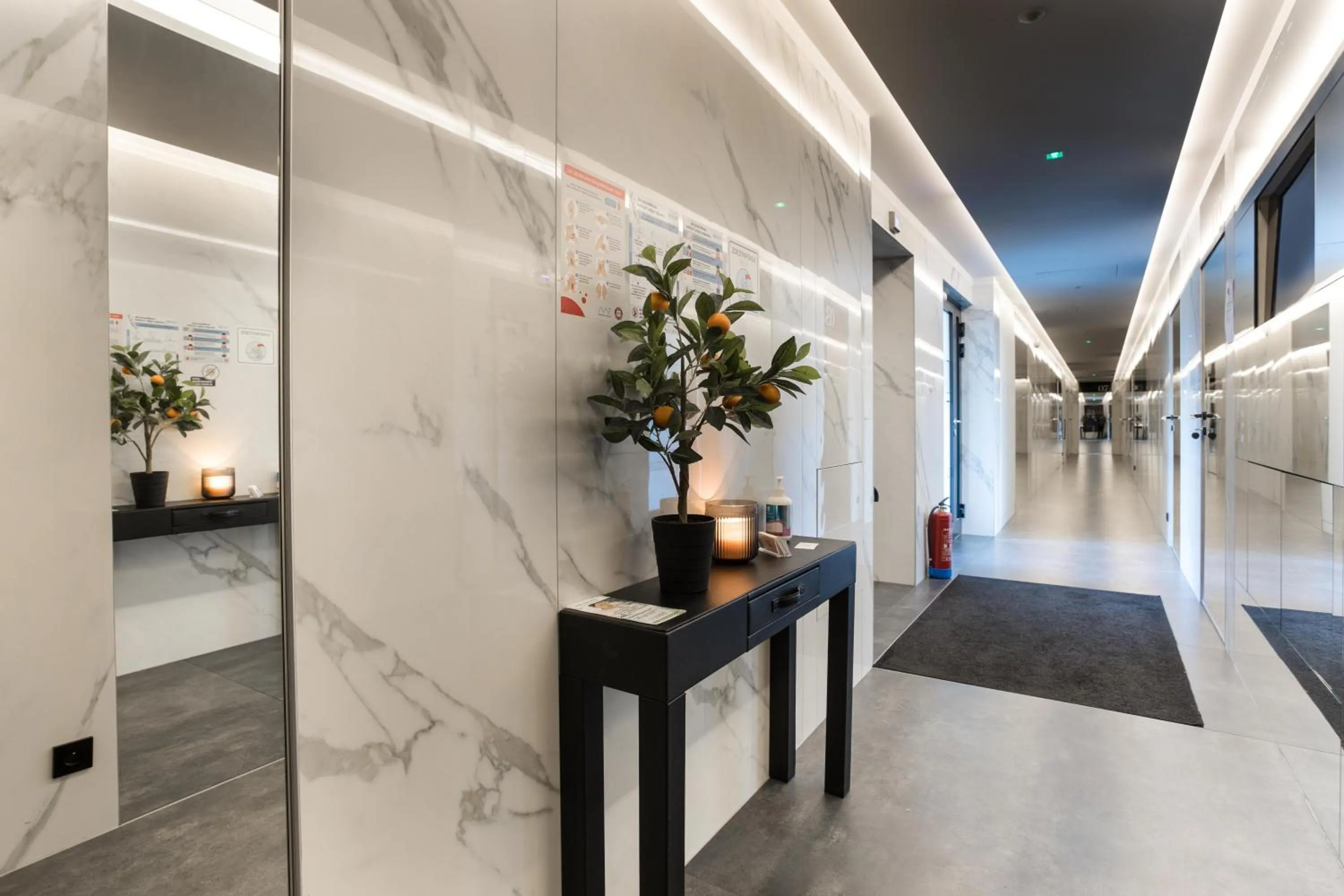 Lobby or reception in Centro Design Apartments - Półwiejska